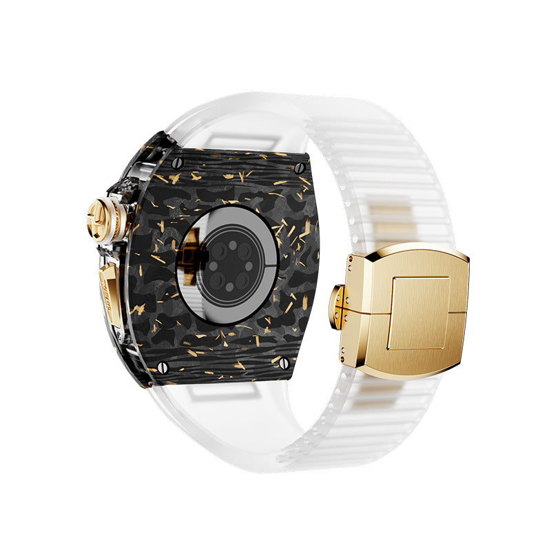 RM GOLD MIX CARBON FIBRE 49mm - Case for Apple Watch Ultra