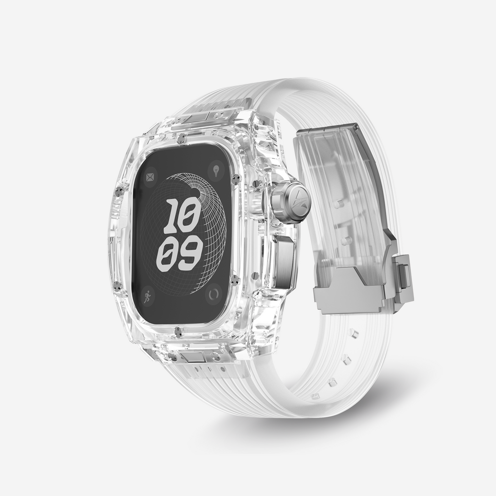 HBSB NYLON 49MM Apple Watch Modification Kit (Silver)