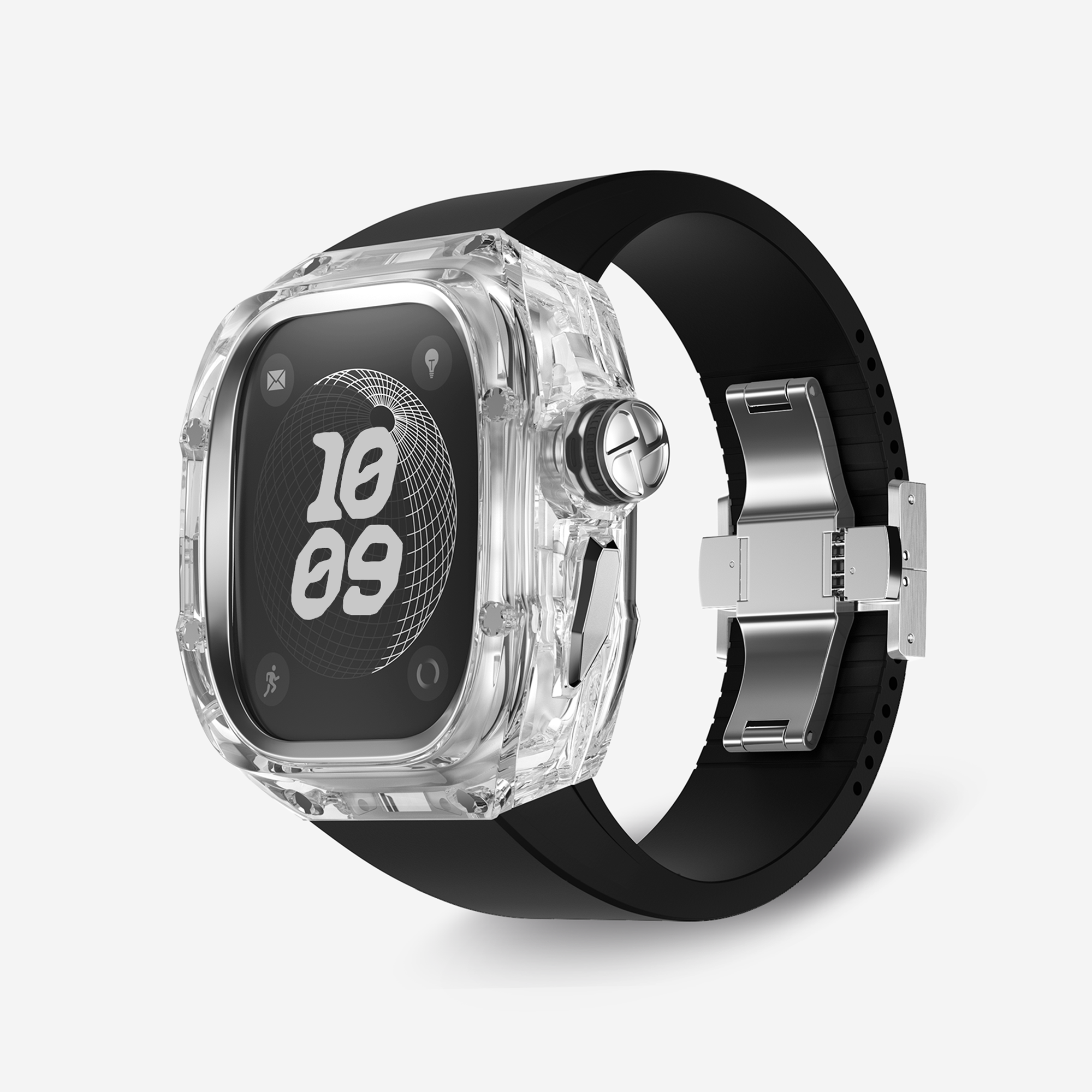 RMTS NYLON 49MM Apple Watch Modification Kit (Silver)