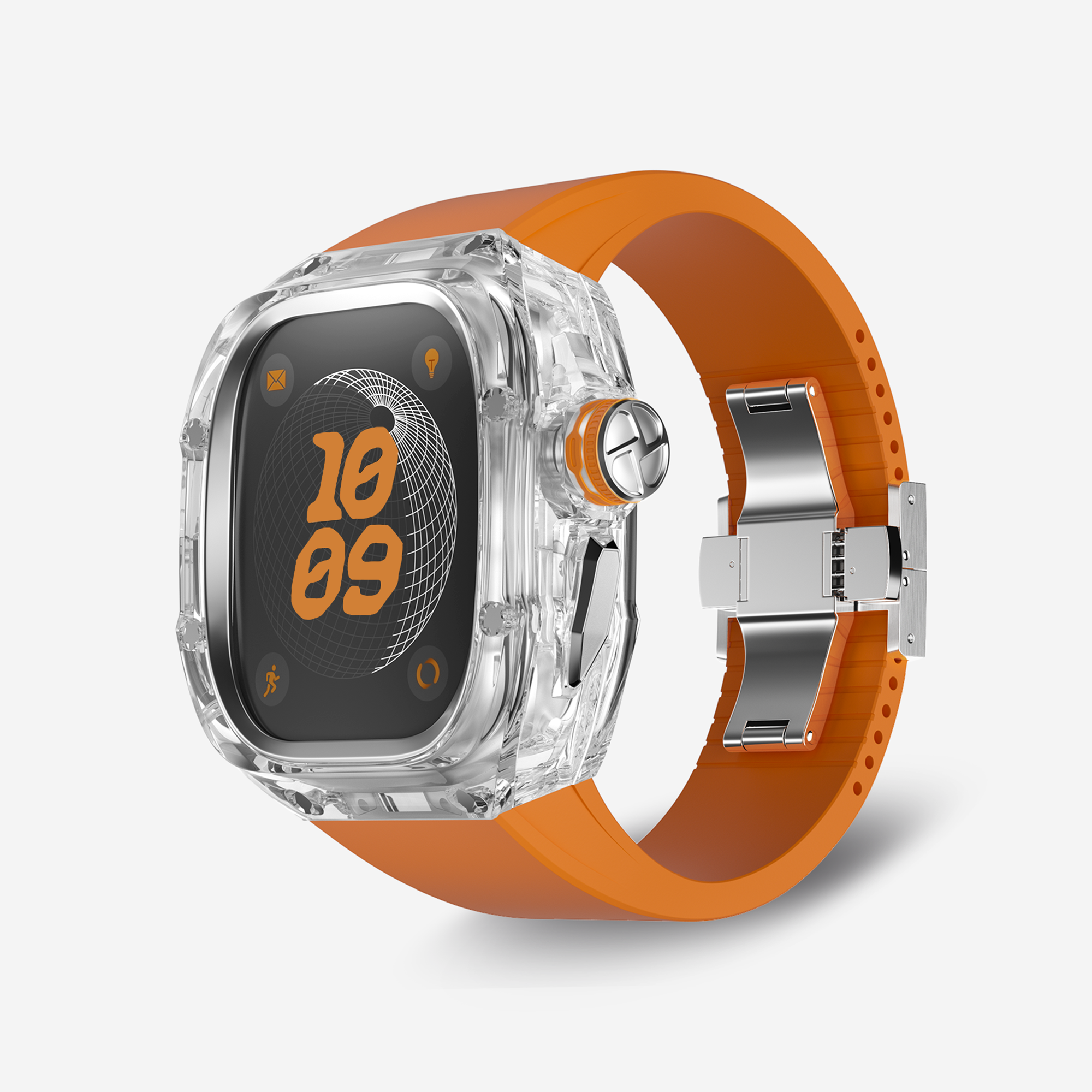 RMTS NYLON 49MM Apple Watch Modification Kit (Silver)