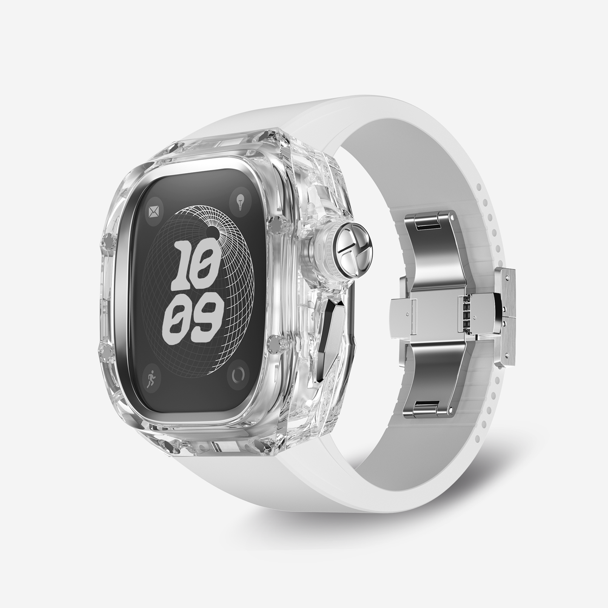 RMTS NYLON 49MM Apple Watch Modification Kit (Silver)