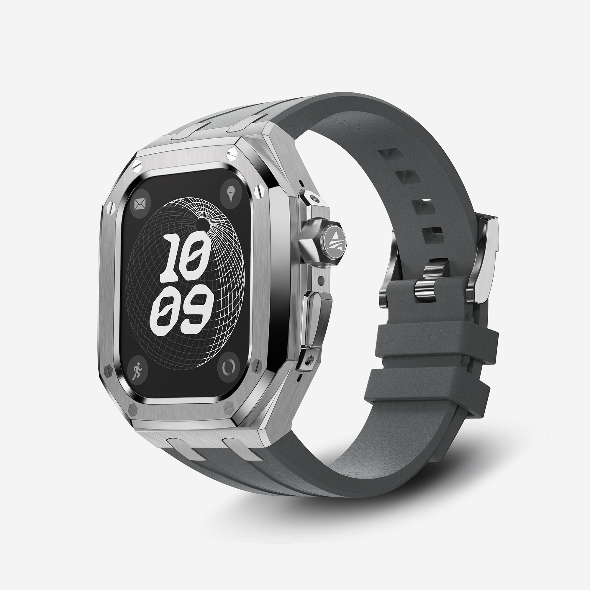 APRO TF 49MM Titanium Apple Watch Ultra Modification Kit (Silver)