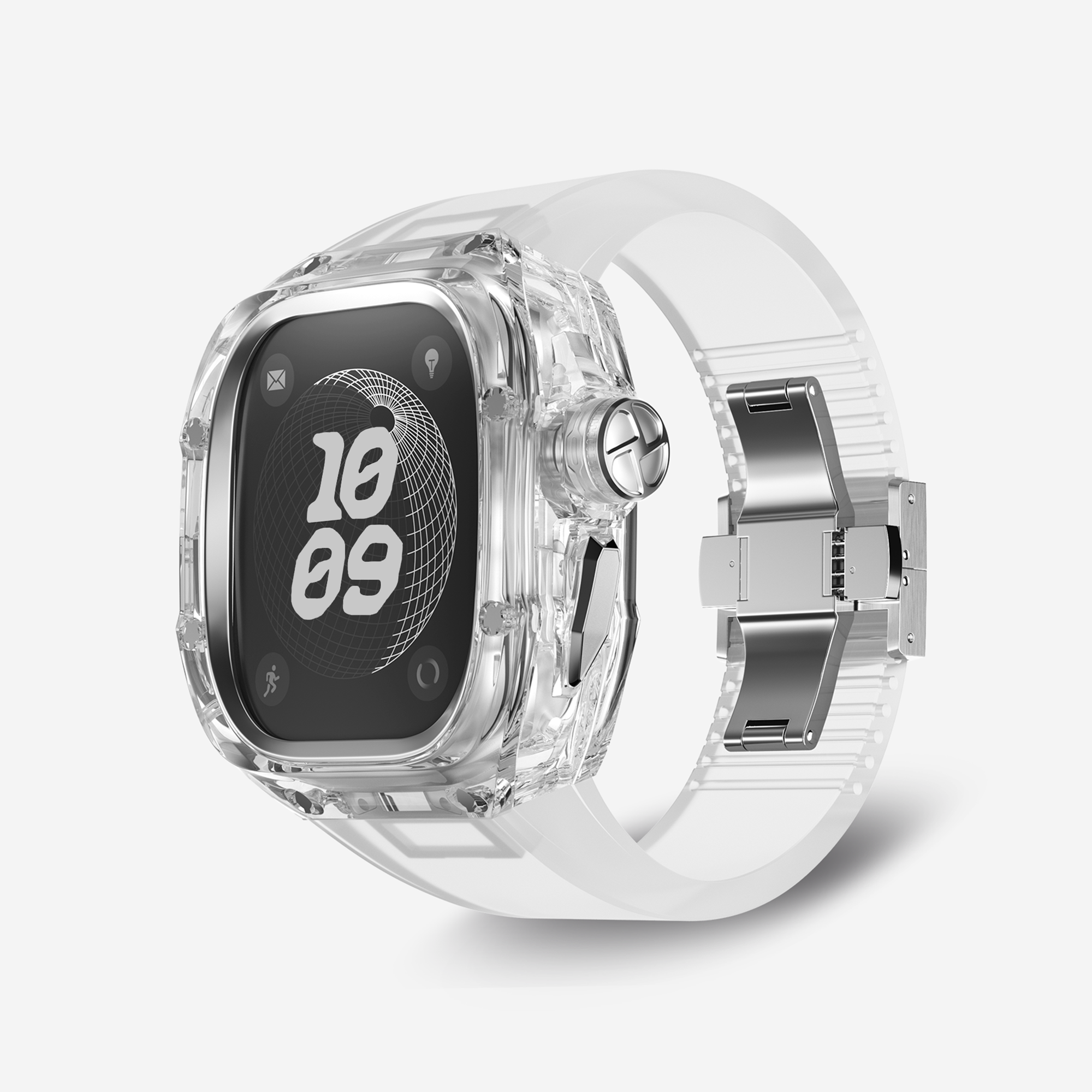 RMTS NYLON 49MM Apple Watch Modification Kit (Silver)