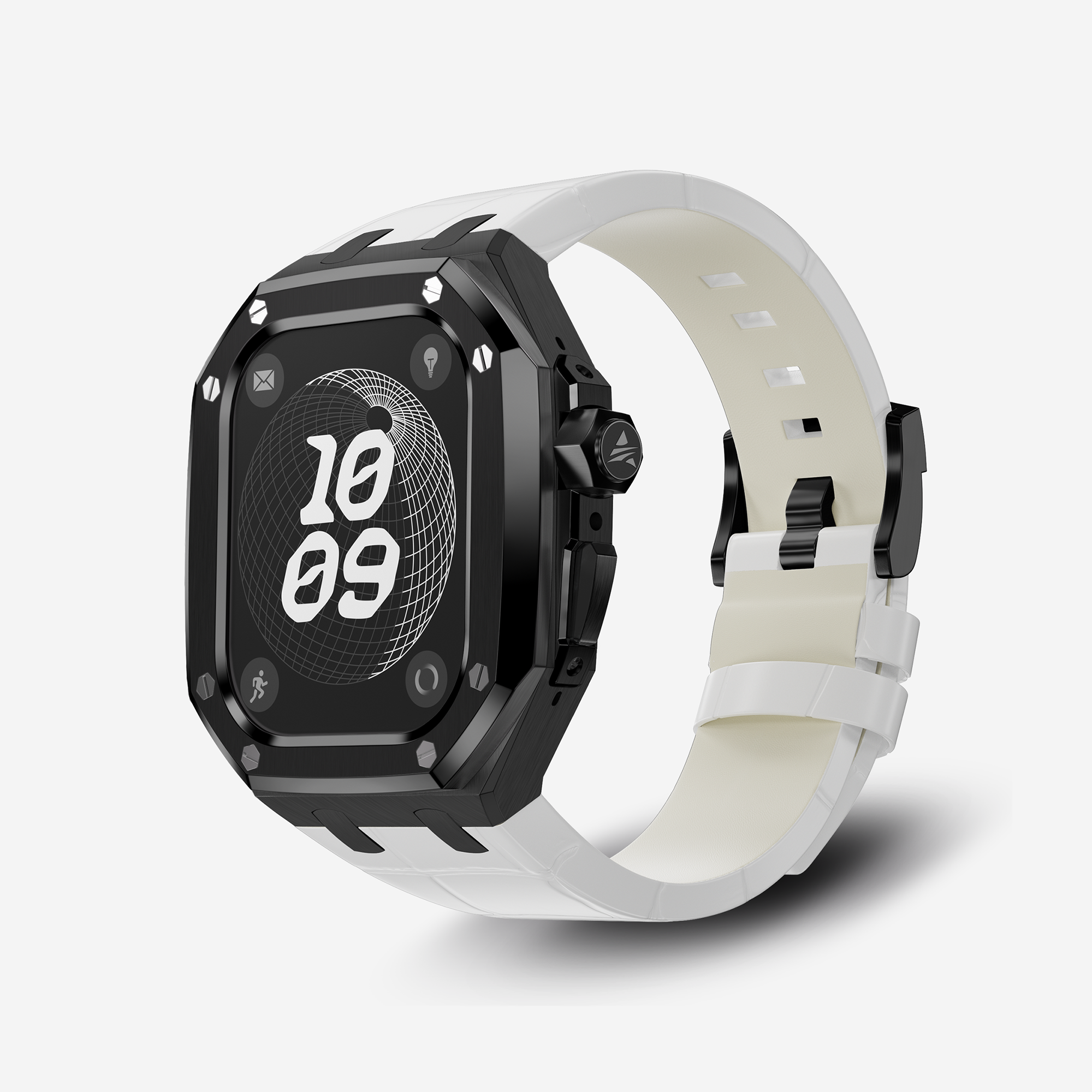 APRO TL 49MM Titanium Apple Watch Modification Kit (Black)