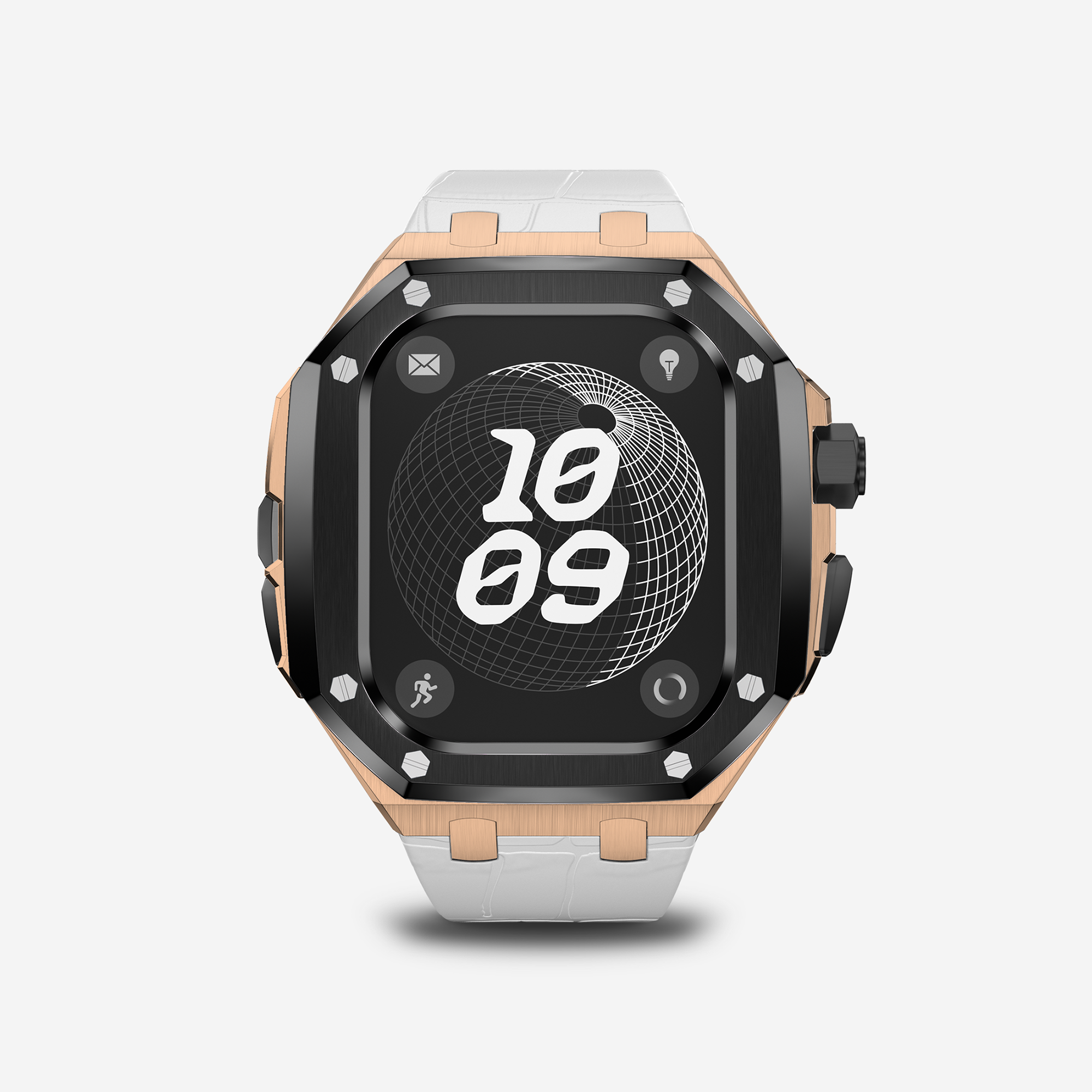 APRO TL 49MM Titanium Apple Watch Modification Kit (Rose Gold)