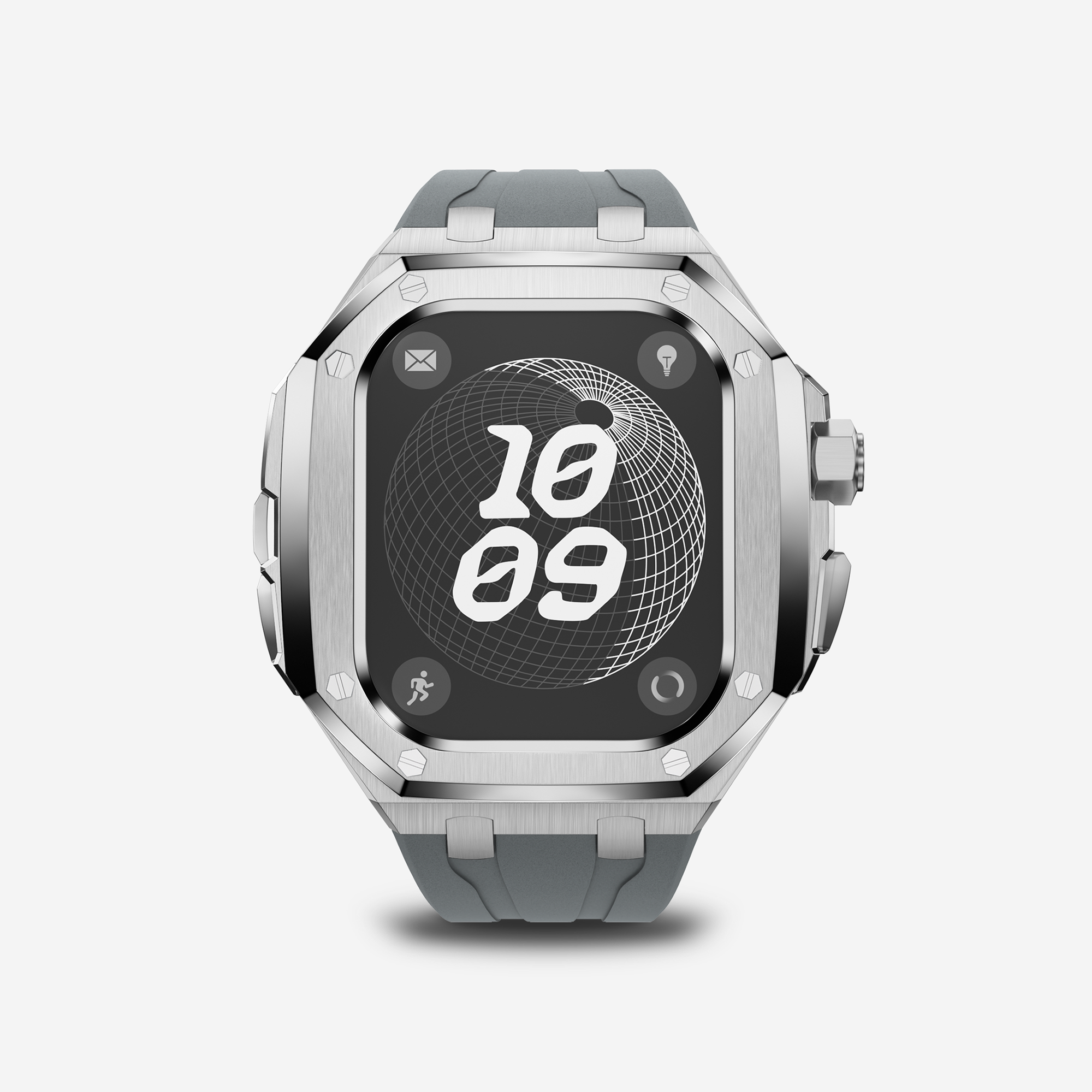 APRO TF 49MM Titanium Apple Watch Ultra Modification Kit (Silver)