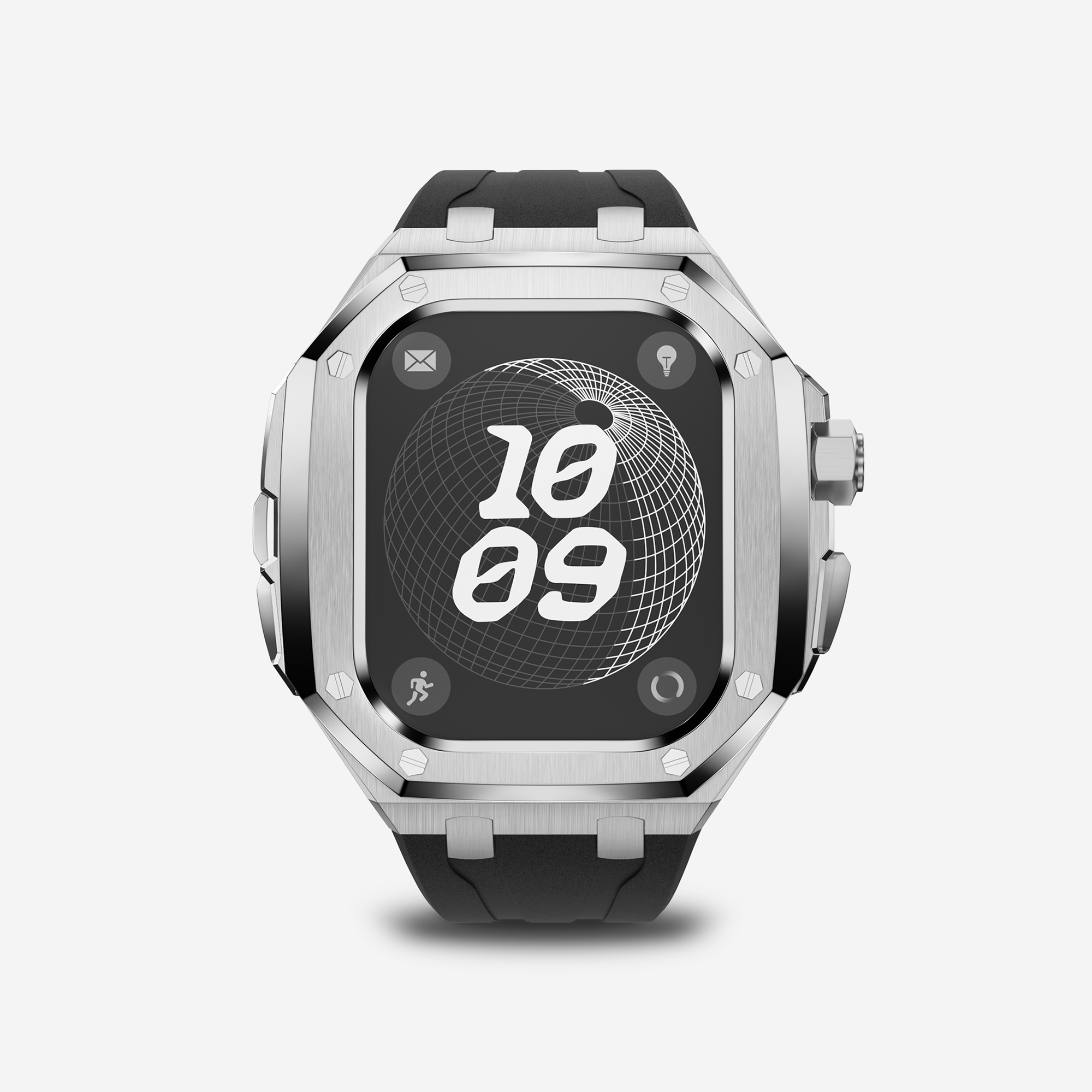 APRO TF 49MM Titanium Apple Watch Ultra Modification Kit (Silver)