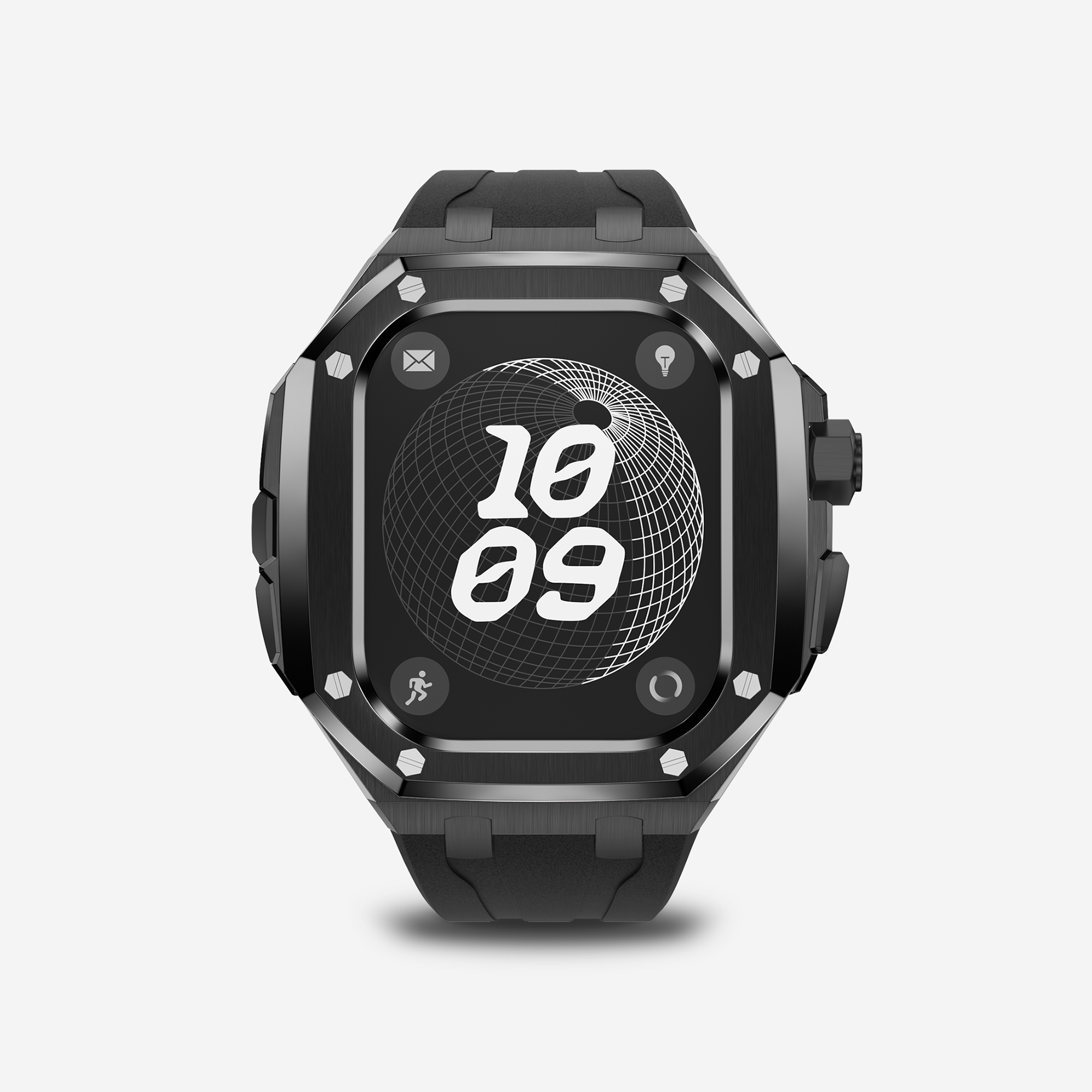 APRO TF 49MM Titanium Apple Watch Ultra Modification Kit (Black)