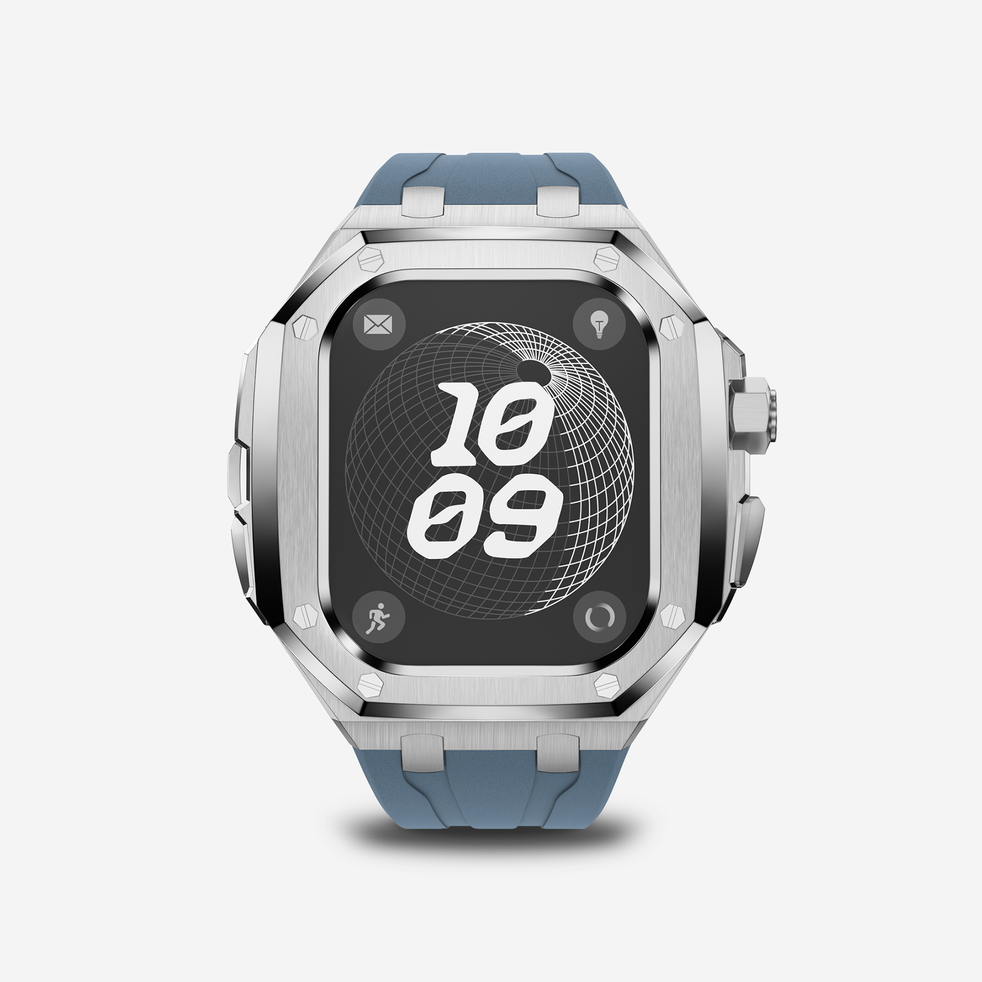 APRO TF 49MM Titanium Apple Watch Ultra Modification Kit (Silver)