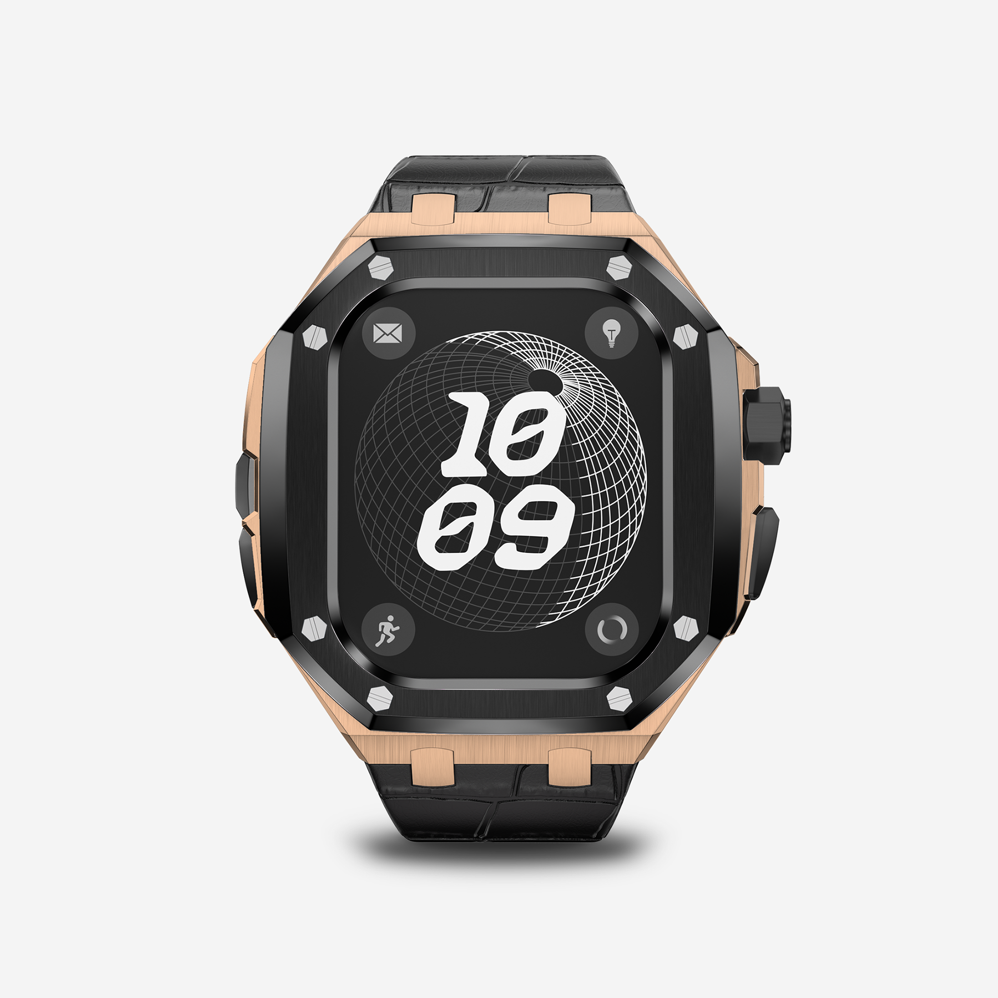 APRO TL 49MM Titanium Apple Watch Modification Kit (Rose Gold)