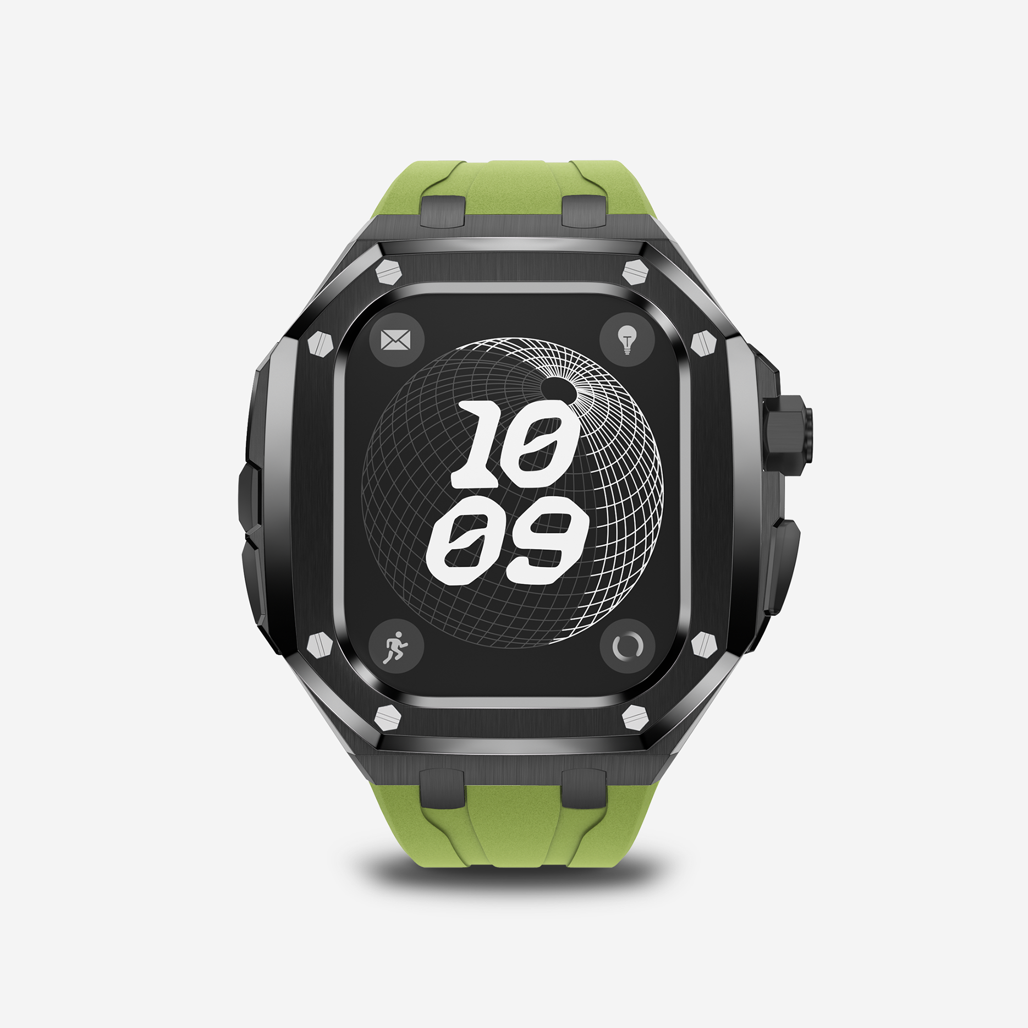 APRO TF 49MM Titanium Apple Watch Ultra Modification Kit (Black)