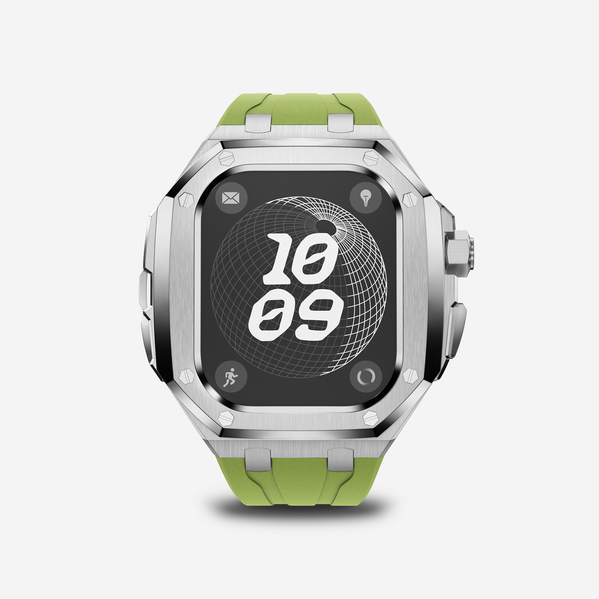 APRO TF 49MM Titanium Apple Watch Ultra Modification Kit (Silver)