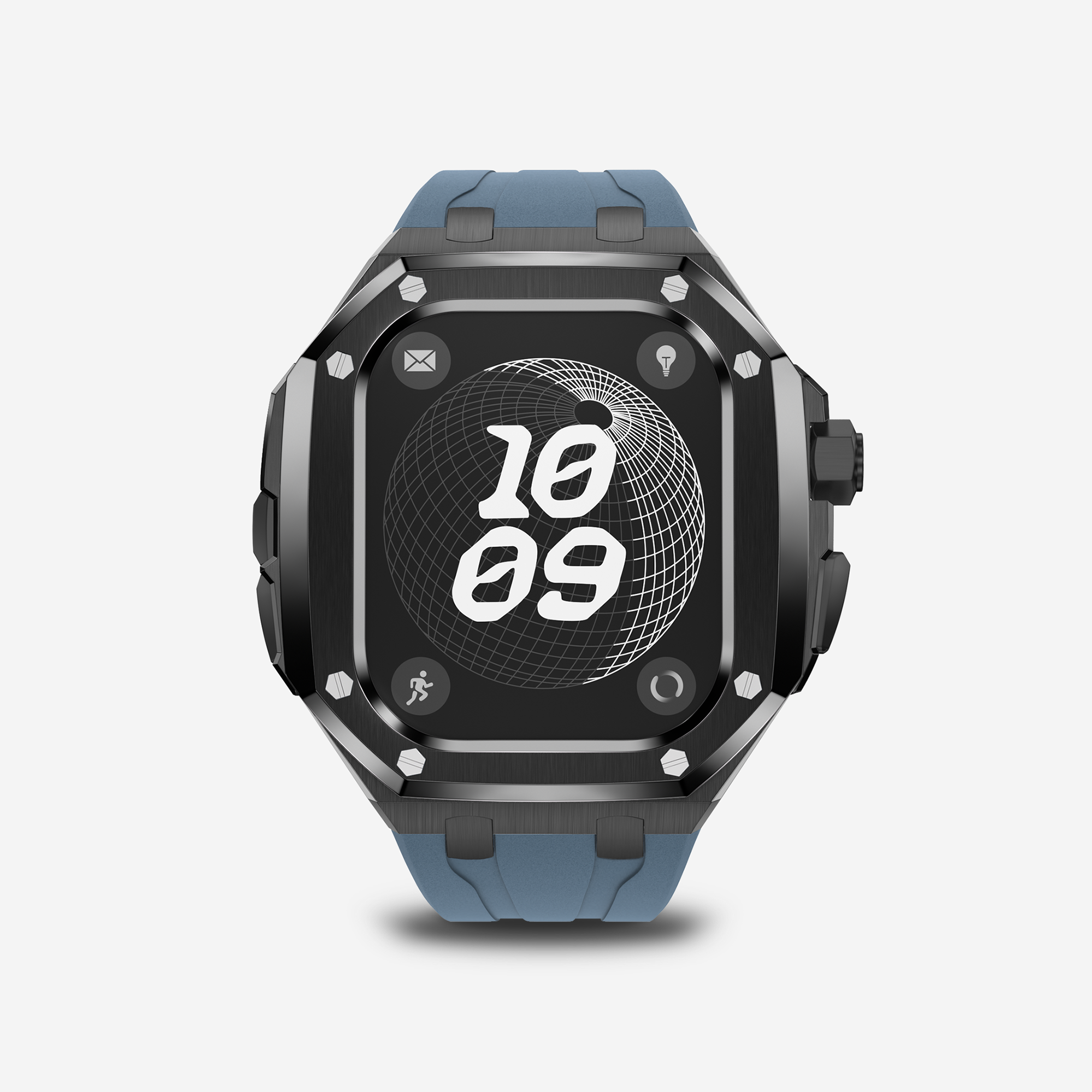 APRO TF 49MM Titanium Apple Watch Ultra Modification Kit (Black)