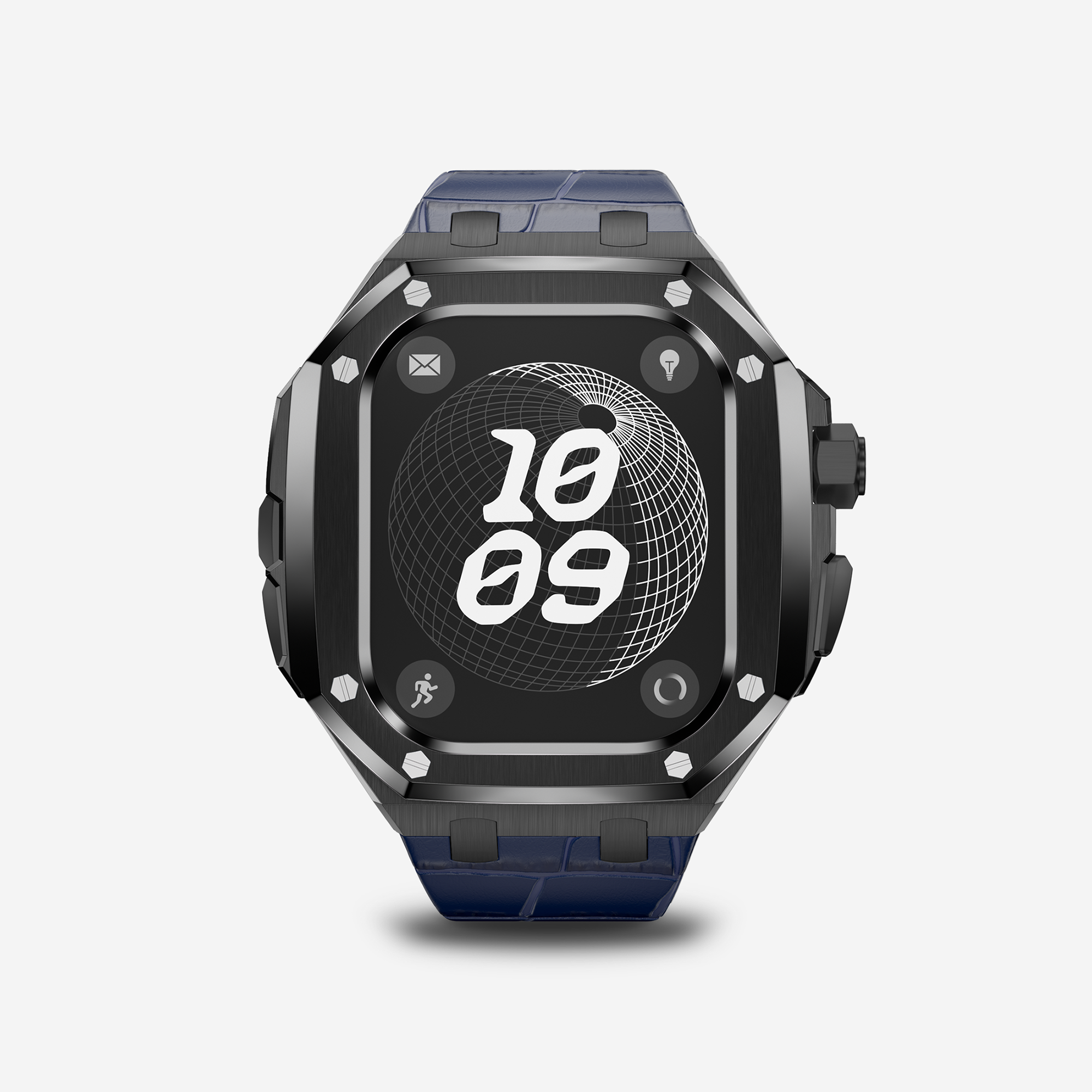 APRO TL 49MM Titanium Apple Watch Modification Kit (Black)