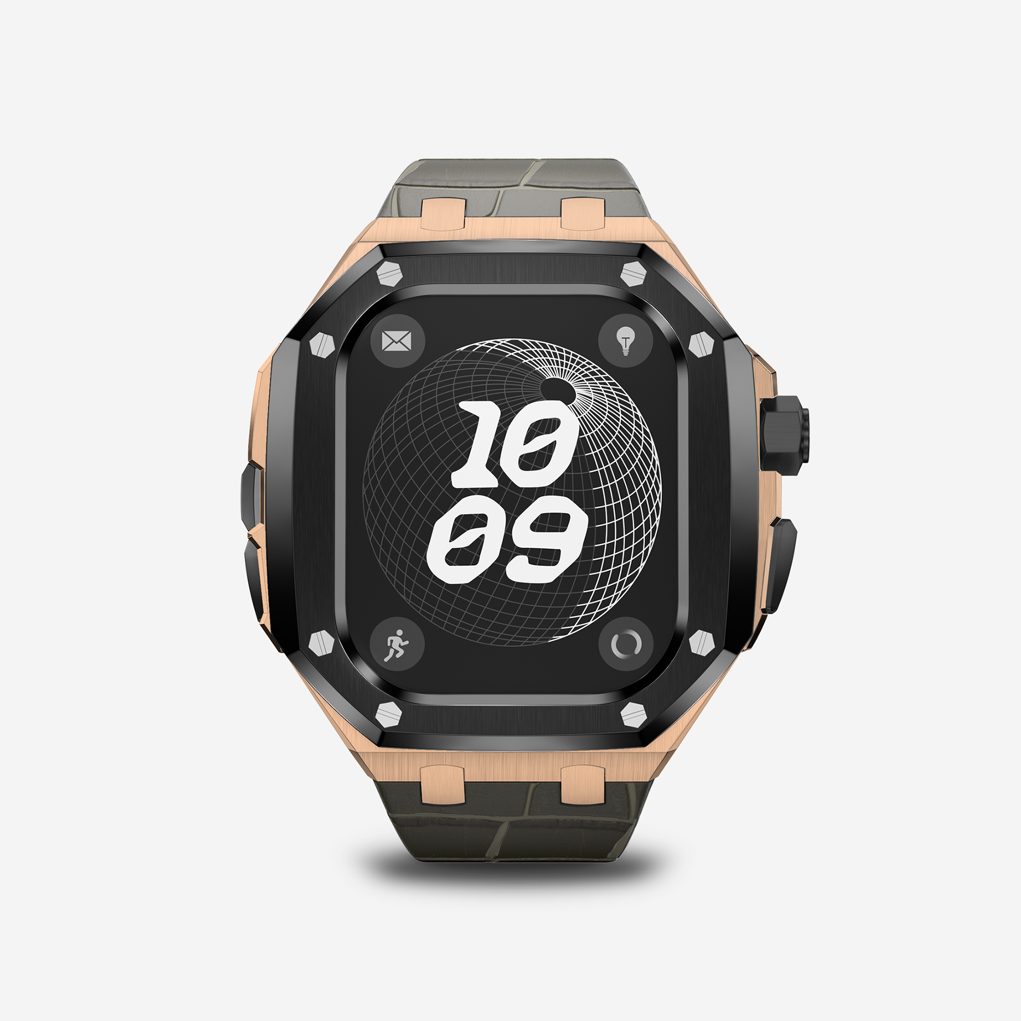 APRO TL 49MM Titanium Apple Watch Modification Kit (Rose Gold)