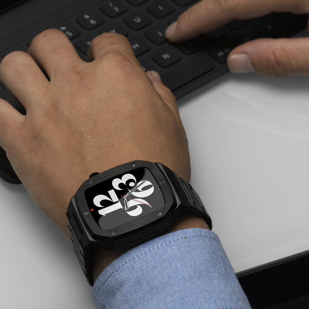 Apple Watch Case / MAHASIAH - Stainless Steel Black