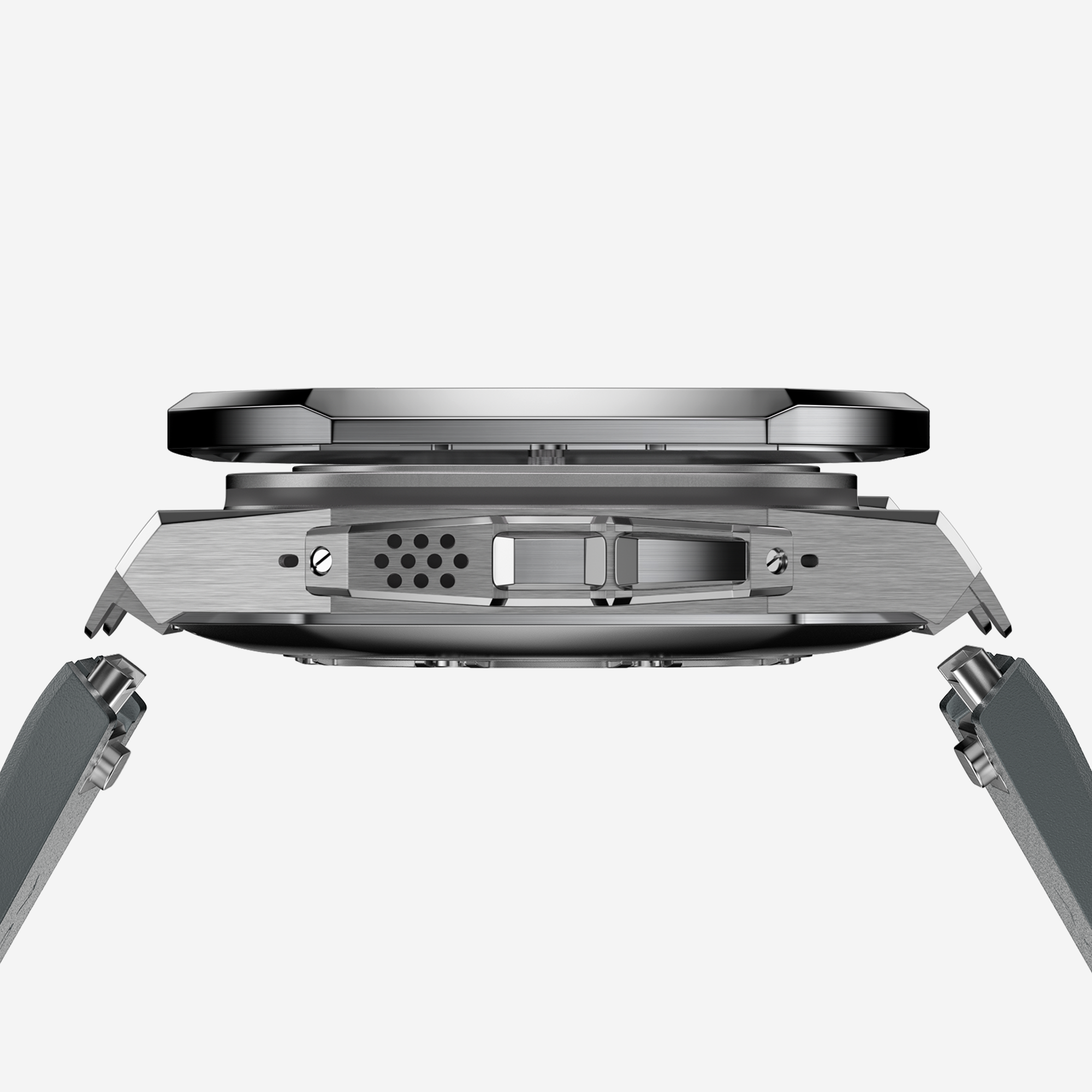 APRO TF 49MM Titanium Apple Watch Ultra Modification Kit (Silver)