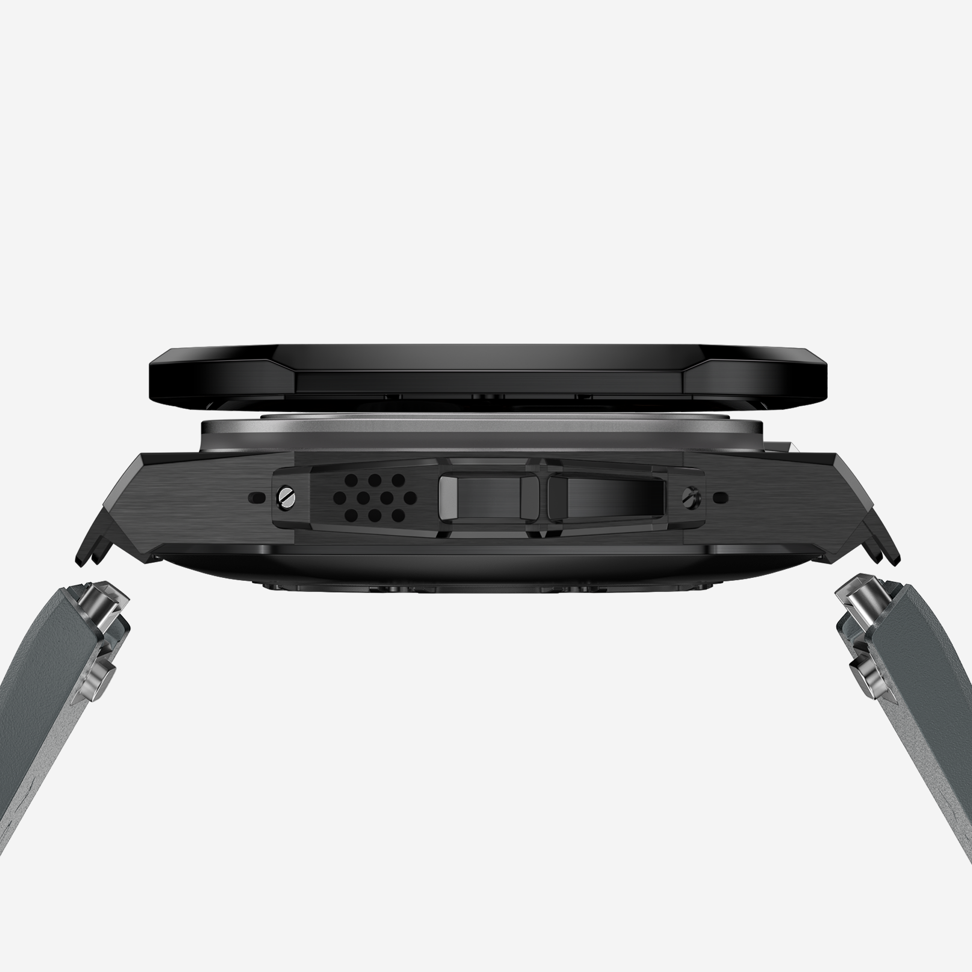 APRO TF 49MM Titanium Apple Watch Ultra Modification Kit (Black)