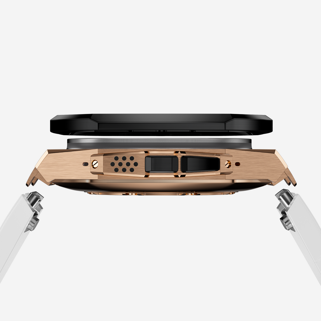 APRO TL 49MM Titanium Apple Watch Modification Kit (Rose Gold)