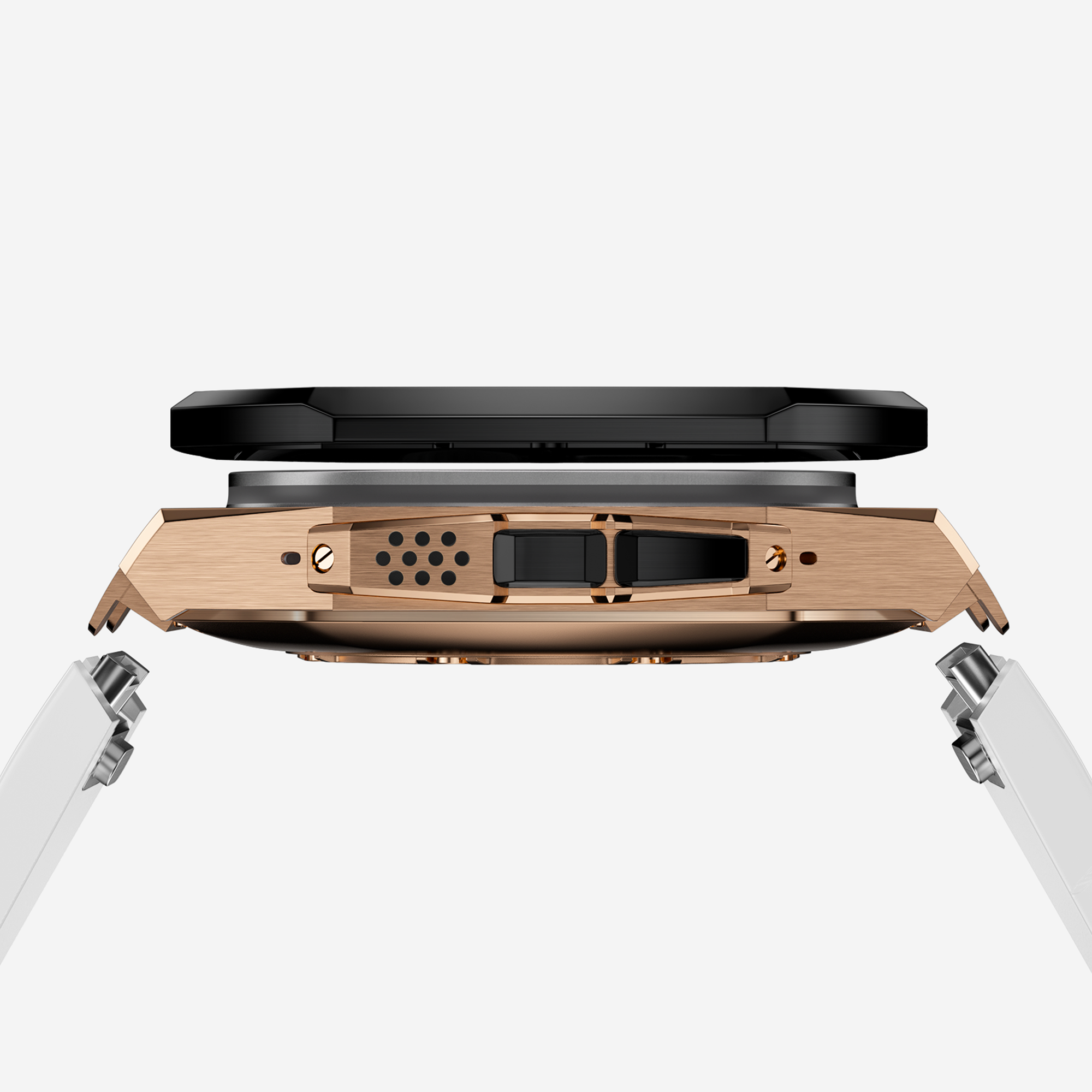 APRO TL 49MM Titanium Apple Watch Modification Kit (Rose Gold)