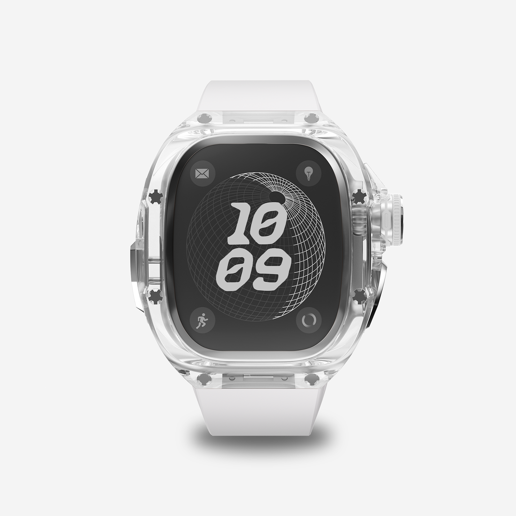 RMTS NYLON 49MM Apple Watch Modification Kit (Silver)