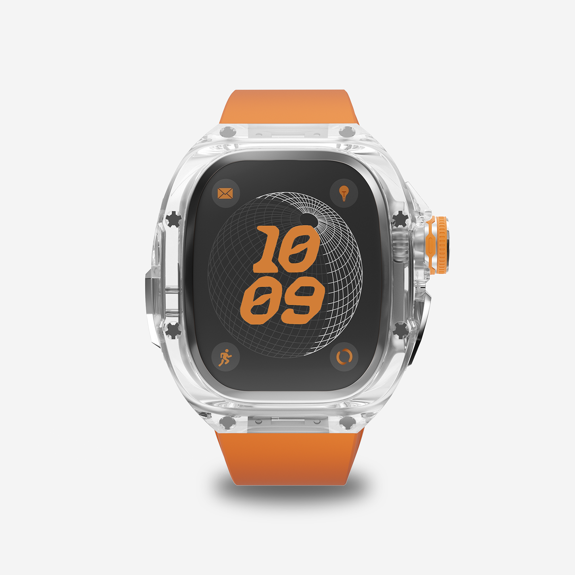 RMTS NYLON 49MM Apple Watch Modification Kit (Silver)