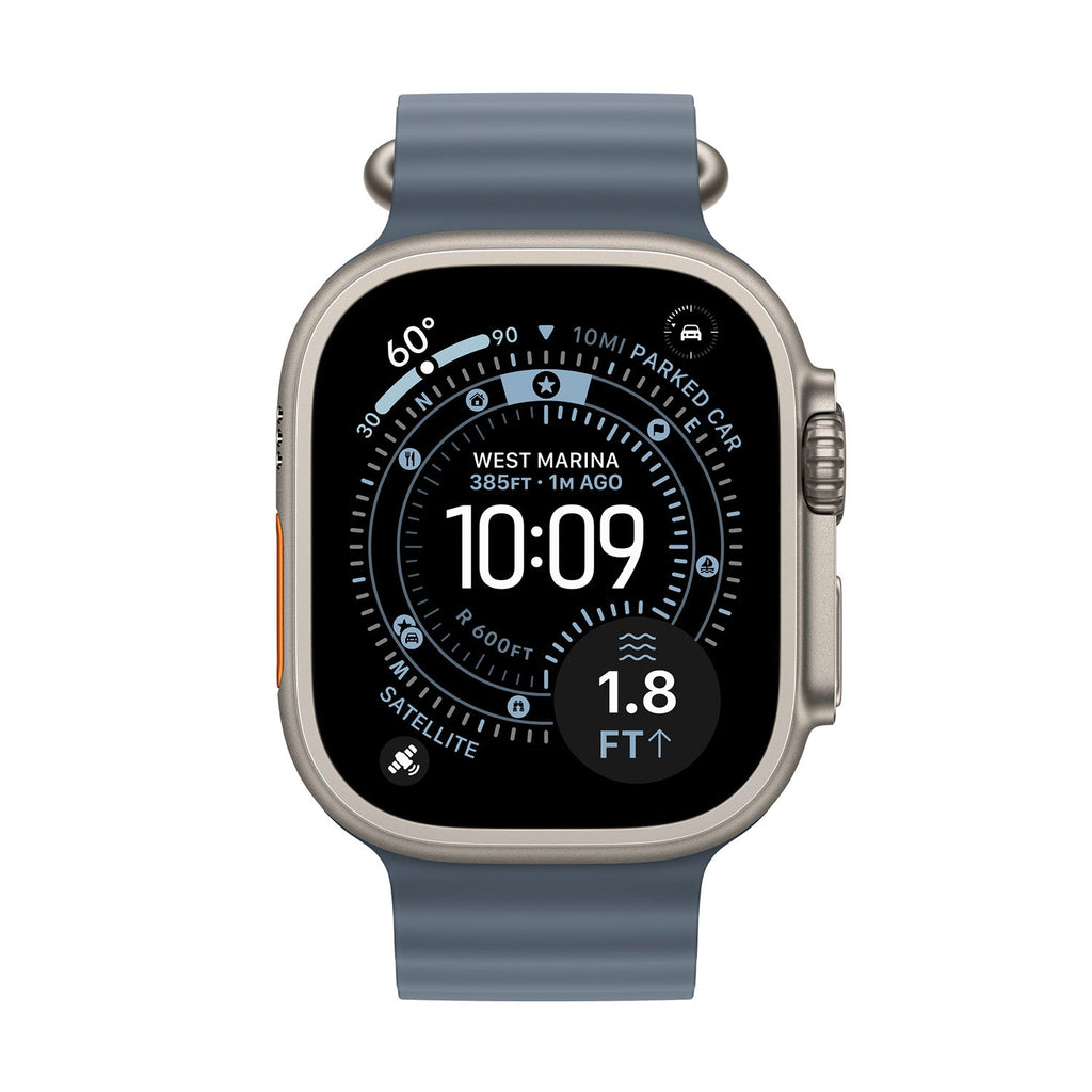 Ocean Replacement Strap for Apple Watch - Anchor Blue (Fall/2025)