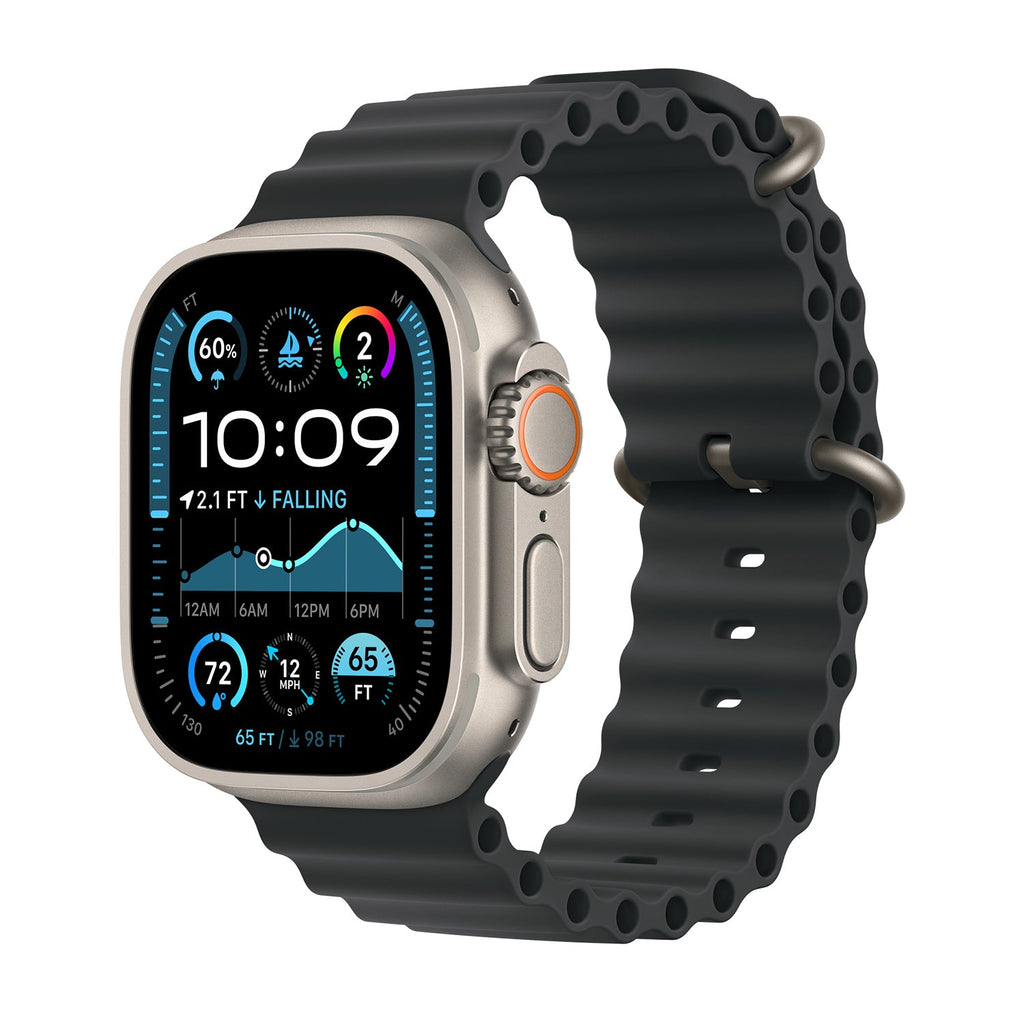 Ocean Replacement Strap for Apple Watch - Black (Fall/2024)