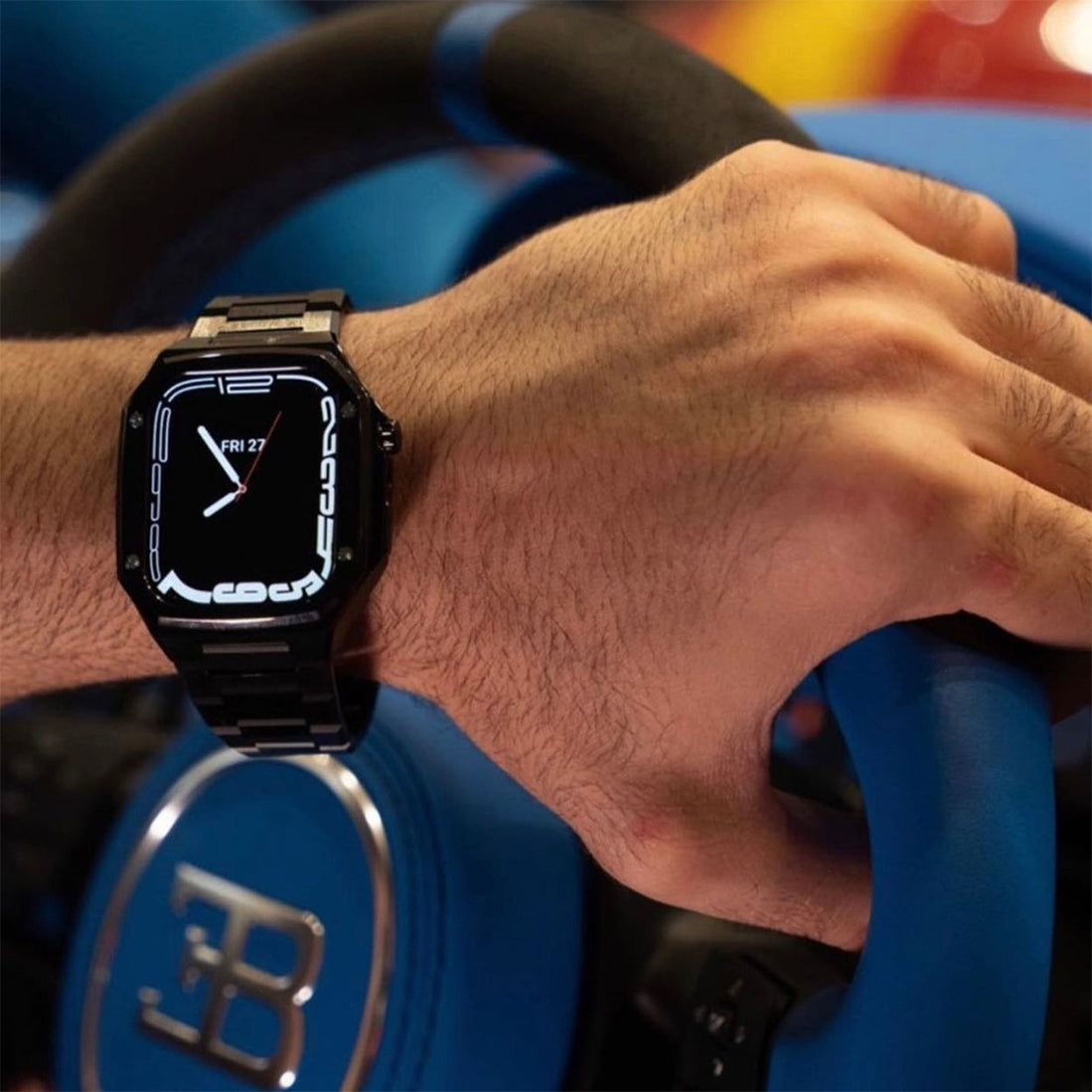 Apple Watch Case / MAHASIAH - Stainless Steel Black