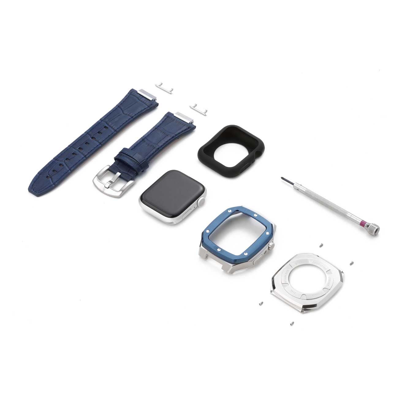 Apple Watch Case / CHAVAKIAH - Leather Blue