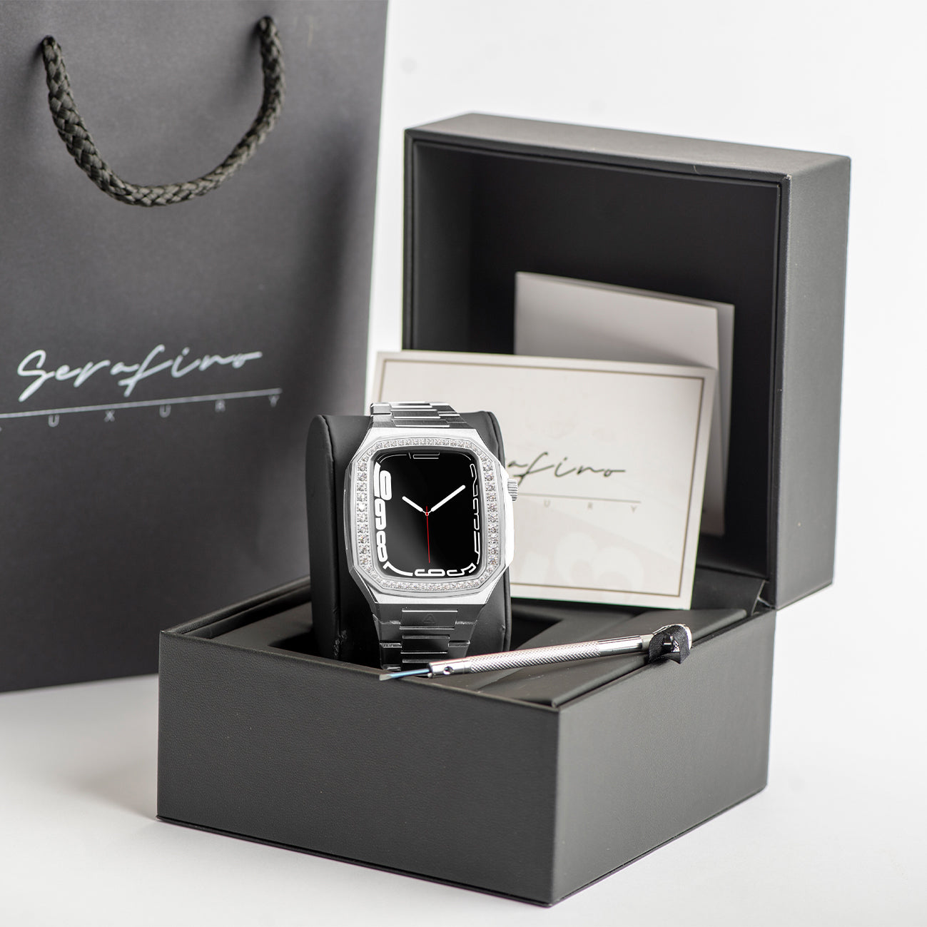 Apple Watch Case / REA LTD Edition Stainless Steel Diamond