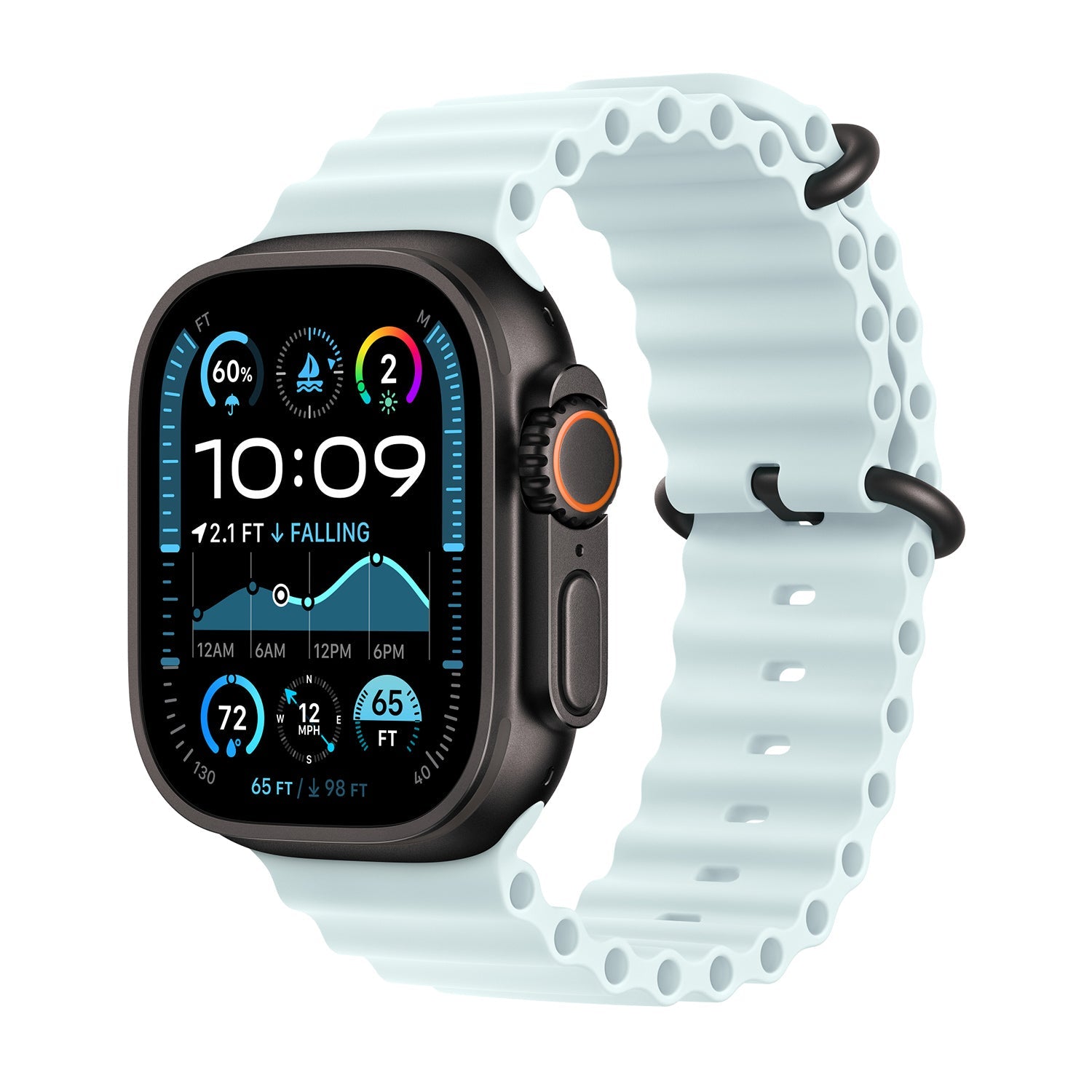 Ocean Strap for Apple Watch - Icy Blue (Fall/2024)