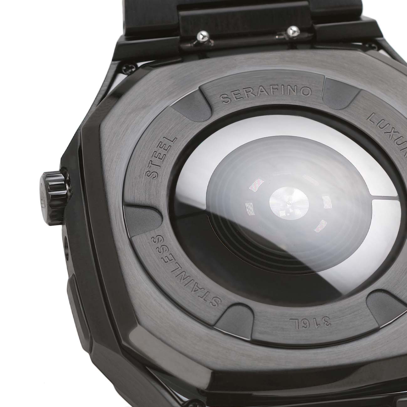 Apple Watch Case / MAHASIAH - Stainless Steel Black