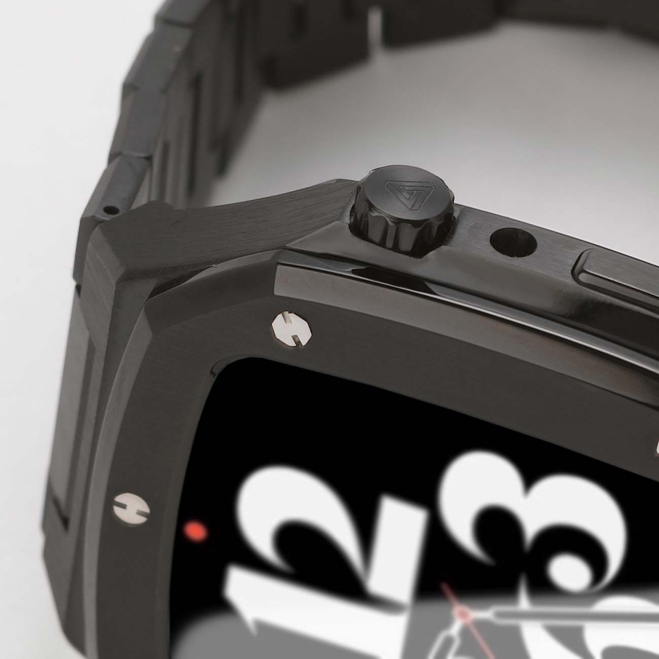 Apple Watch Case / MAHASIAH - Stainless Steel Black