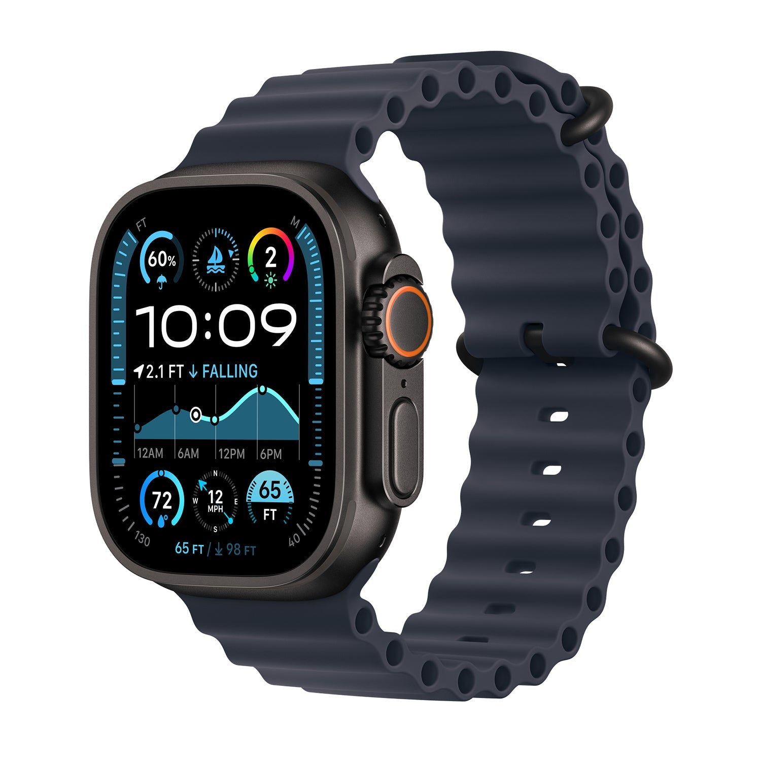 Ocean Strap for Apple Watch - Navy Blue (Fall/2024)