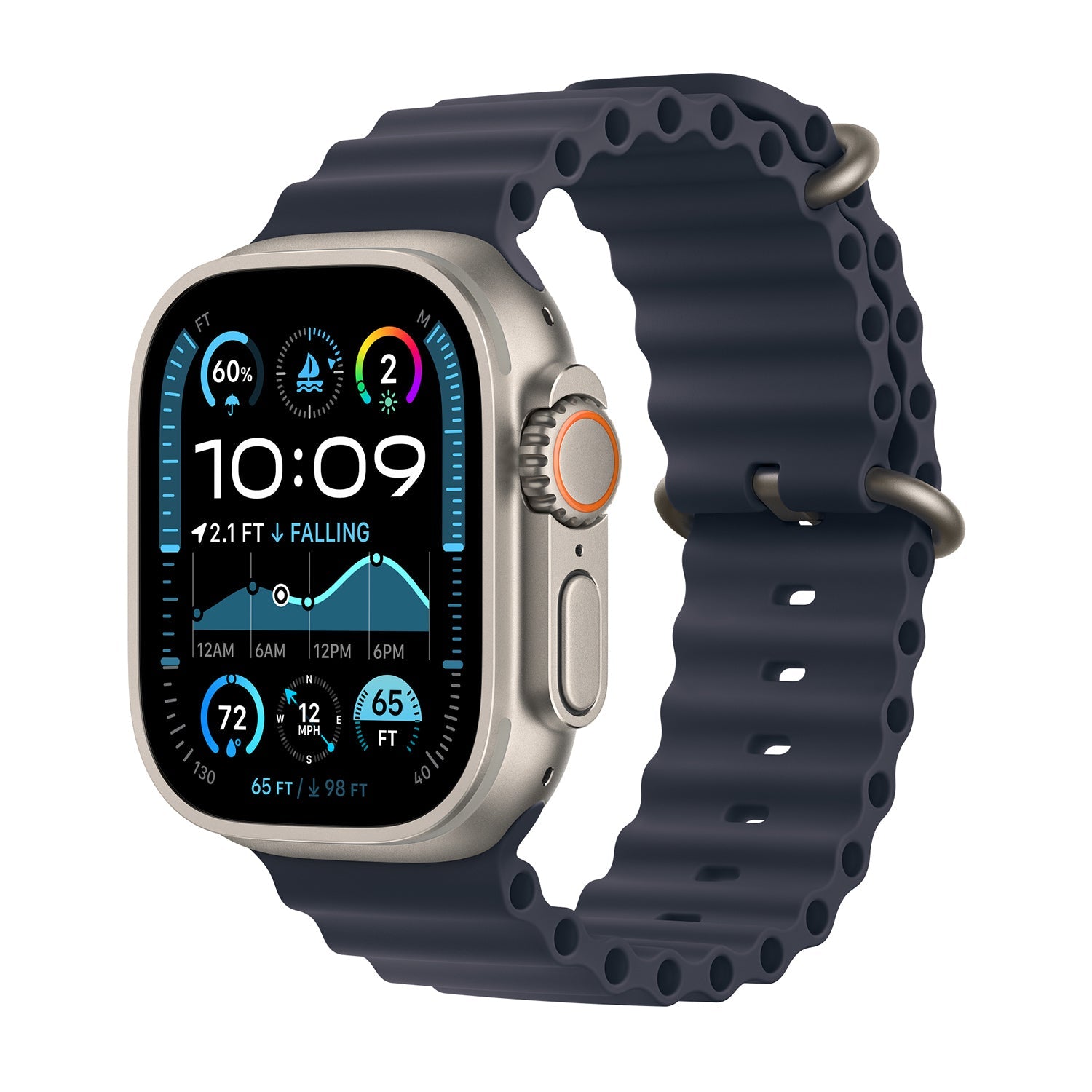 Ocean Strap for Apple Watch - Navy Blue (Fall/2024)
