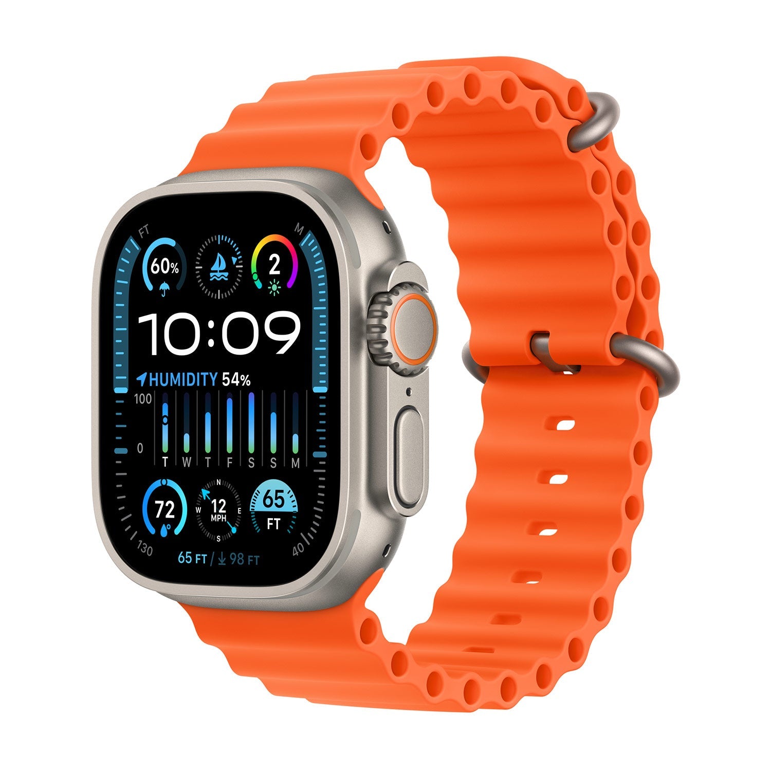 Ocean Strap for Apple Watch - Orange (Fall/2023)