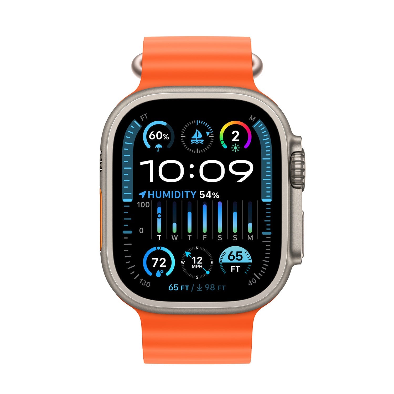 Ocean Strap for Apple Watch - Orange (Fall/2023)