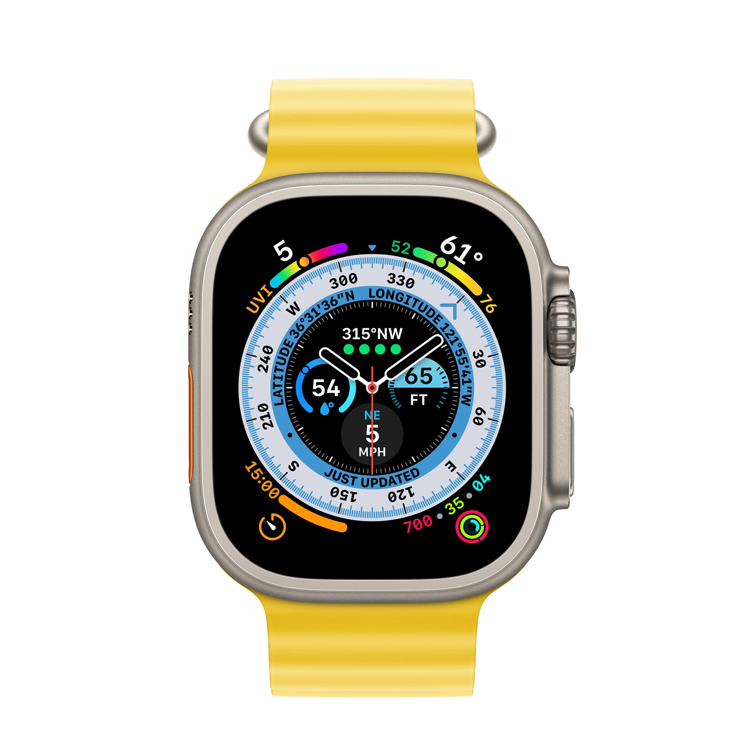 Ocean Strap for Apple Watch - Yellow (Fall/2022)