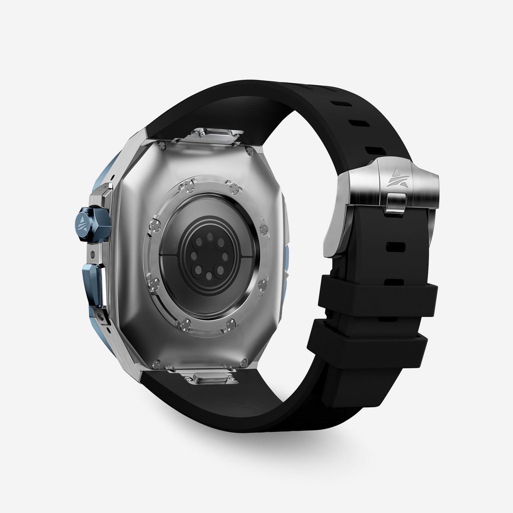 AP RO4950  49MM Titanium Apple Watch Ultra Modification Kit (Silver Blue)