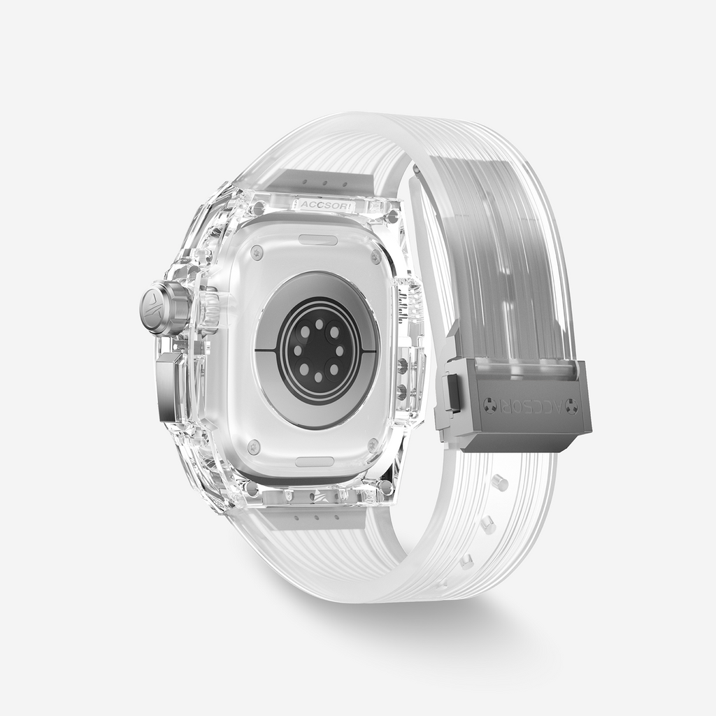 HBSB NYLON 49MM Apple Watch Modification Kit (Silver)