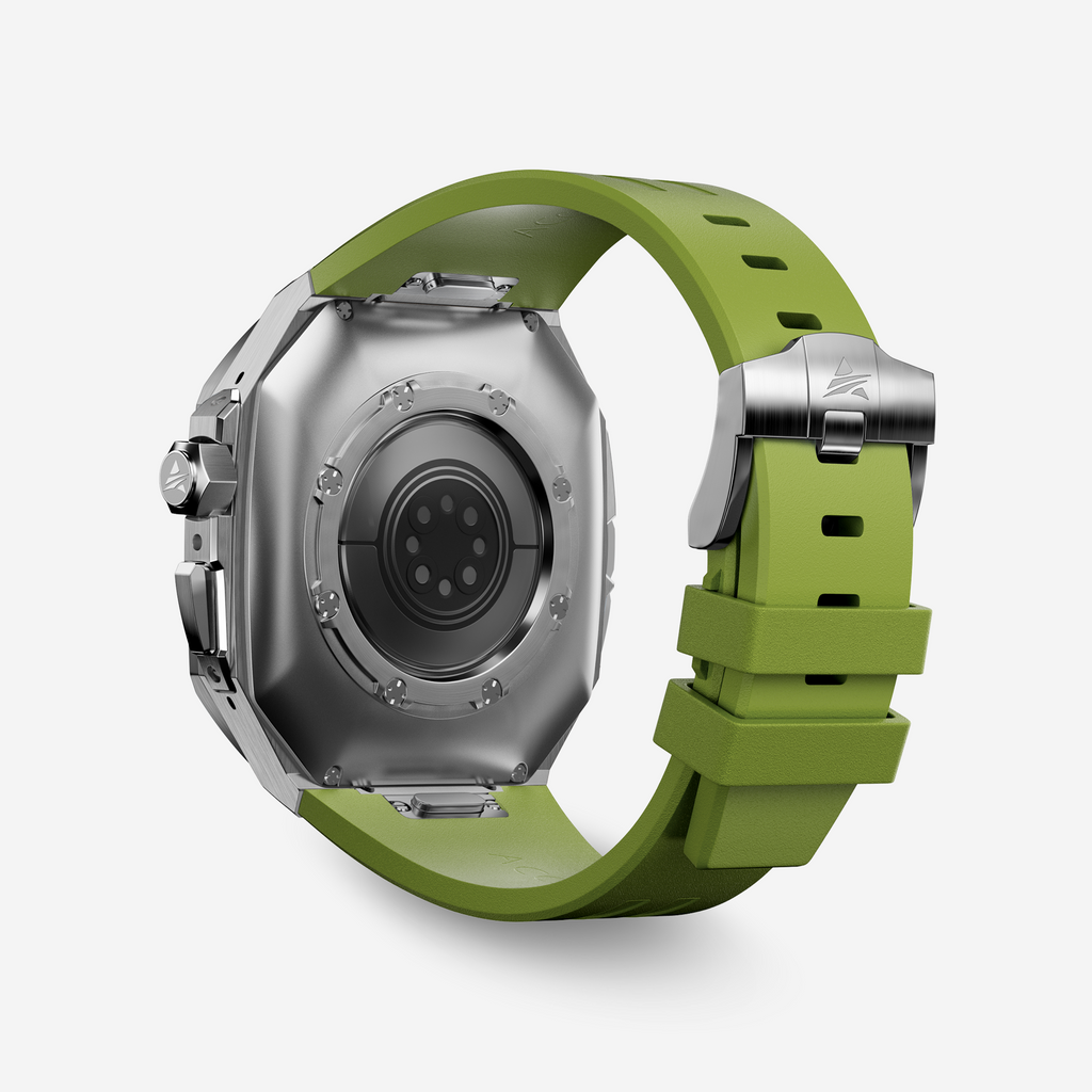 APRO TF 49MM Titanium Apple Watch Ultra Modification Kit (Silver)