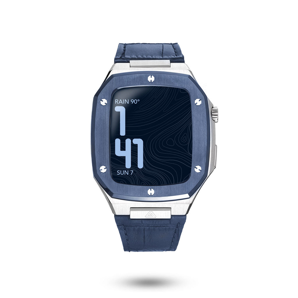 Apple Watch Case / CHAVAKIAH - Leather Blue