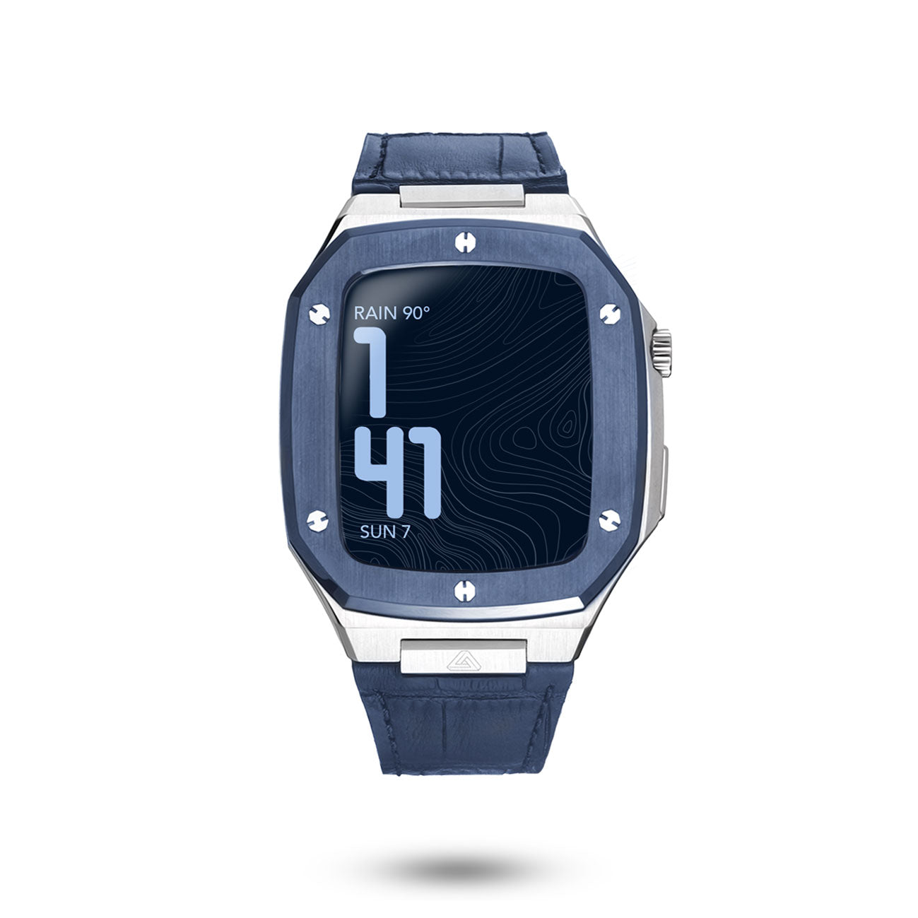 Apple Watch Case / CHAVAKIAH - Leather Blue