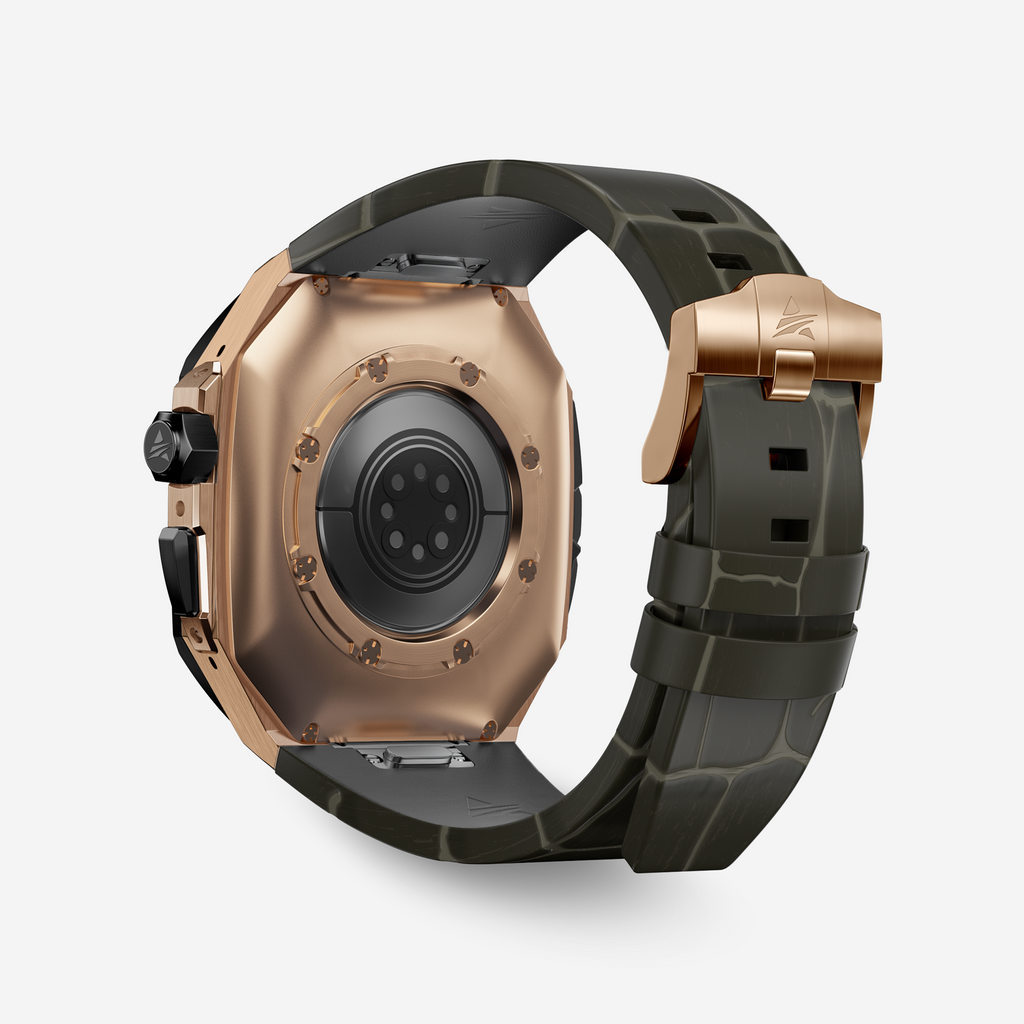 APRO TL 49MM Titanium Apple Watch Modification Kit (Rose Gold)