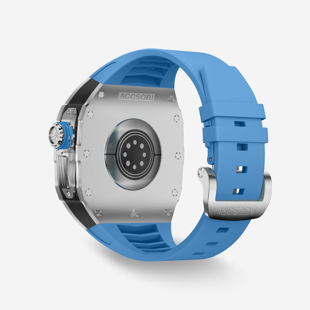 RMAT ALUMINUM 49MM Apple Watch Modification Kit (Silver Black)