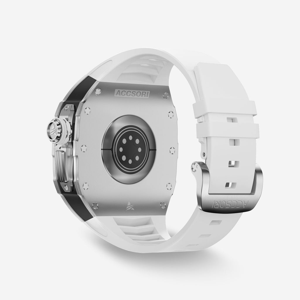 RMAT ALUMINUM 49MM Apple Watch Modification Kit (Silver Black)