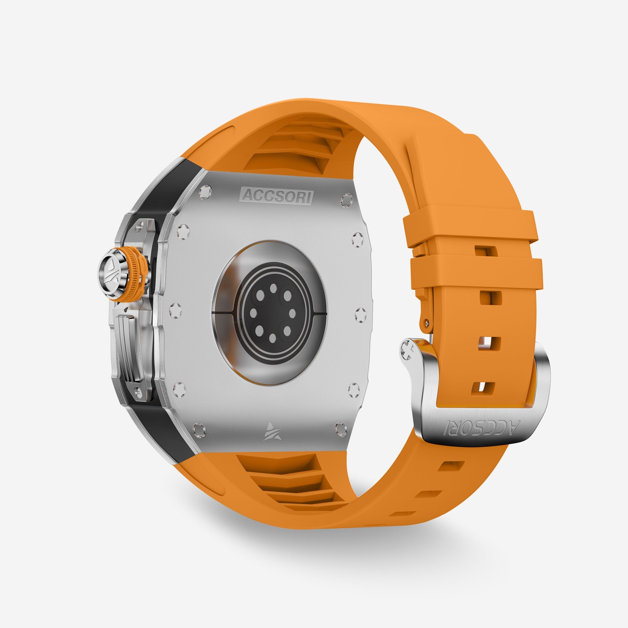 RMAT ALUMINUM 49MM Apple Watch Modification Kit (Silver Black)