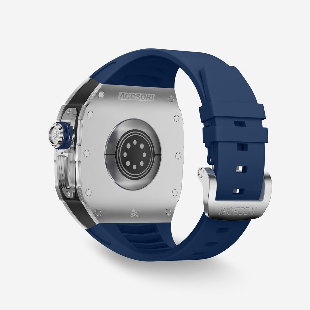 RMAT ALUMINUM 49MM Apple Watch Modification Kit (Silver Black)