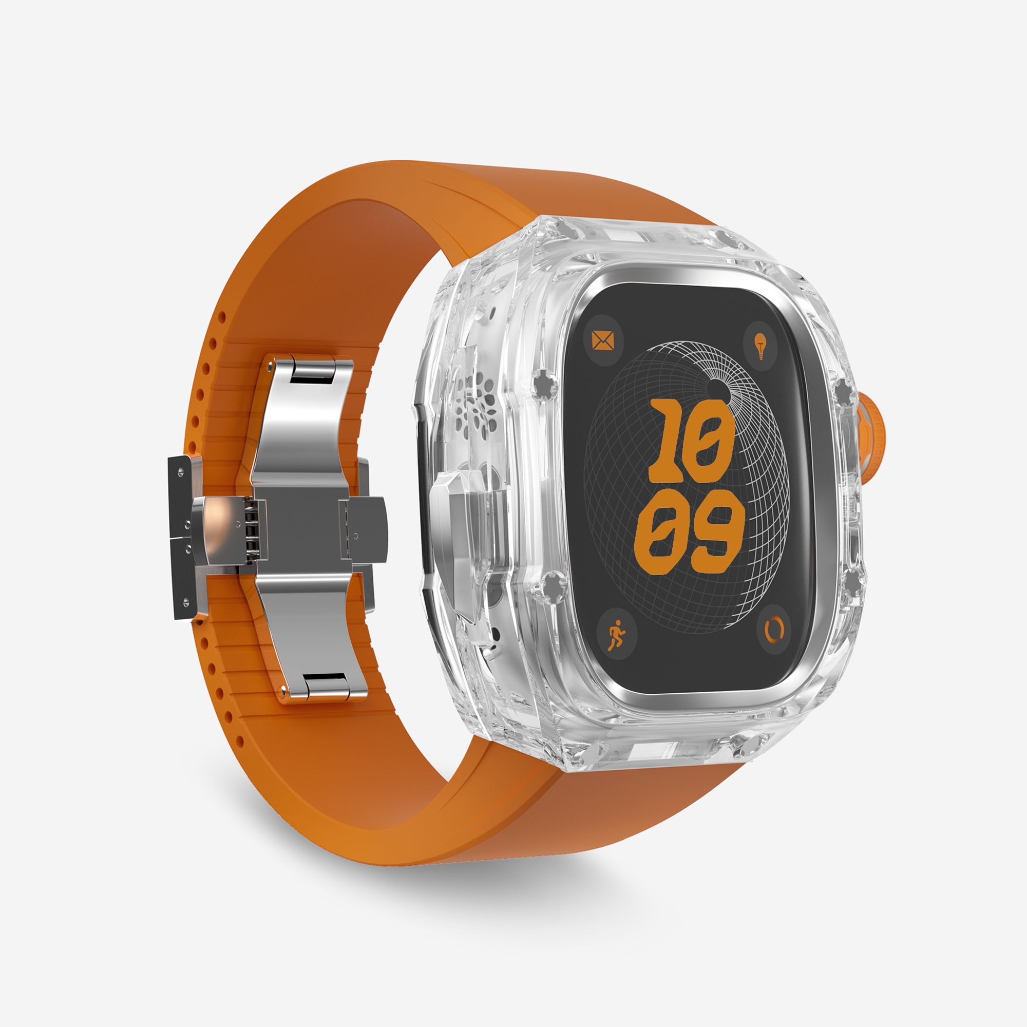 RMTS NYLON 49MM Apple Watch Modification Kit (Silver)